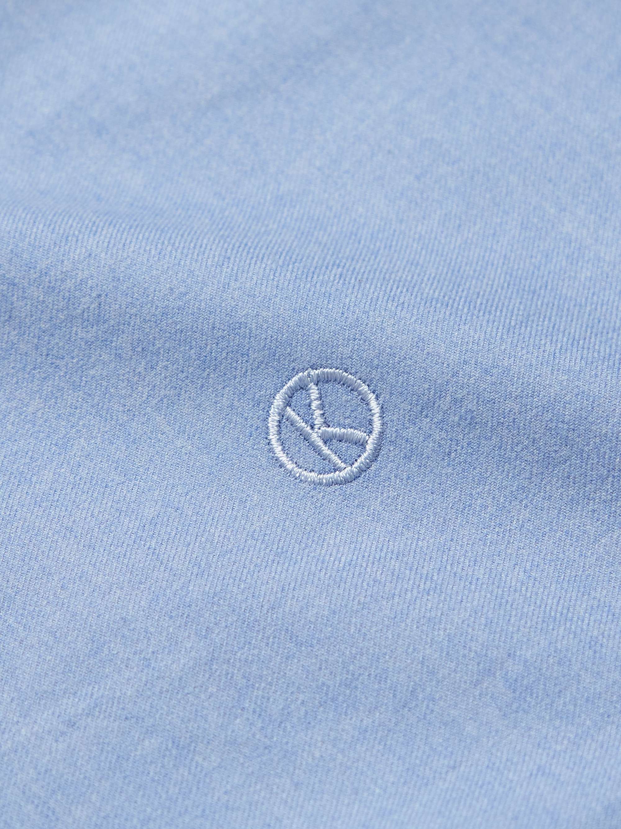KINGSMAN Button-Down Collar Cotton-Twill Shirt
