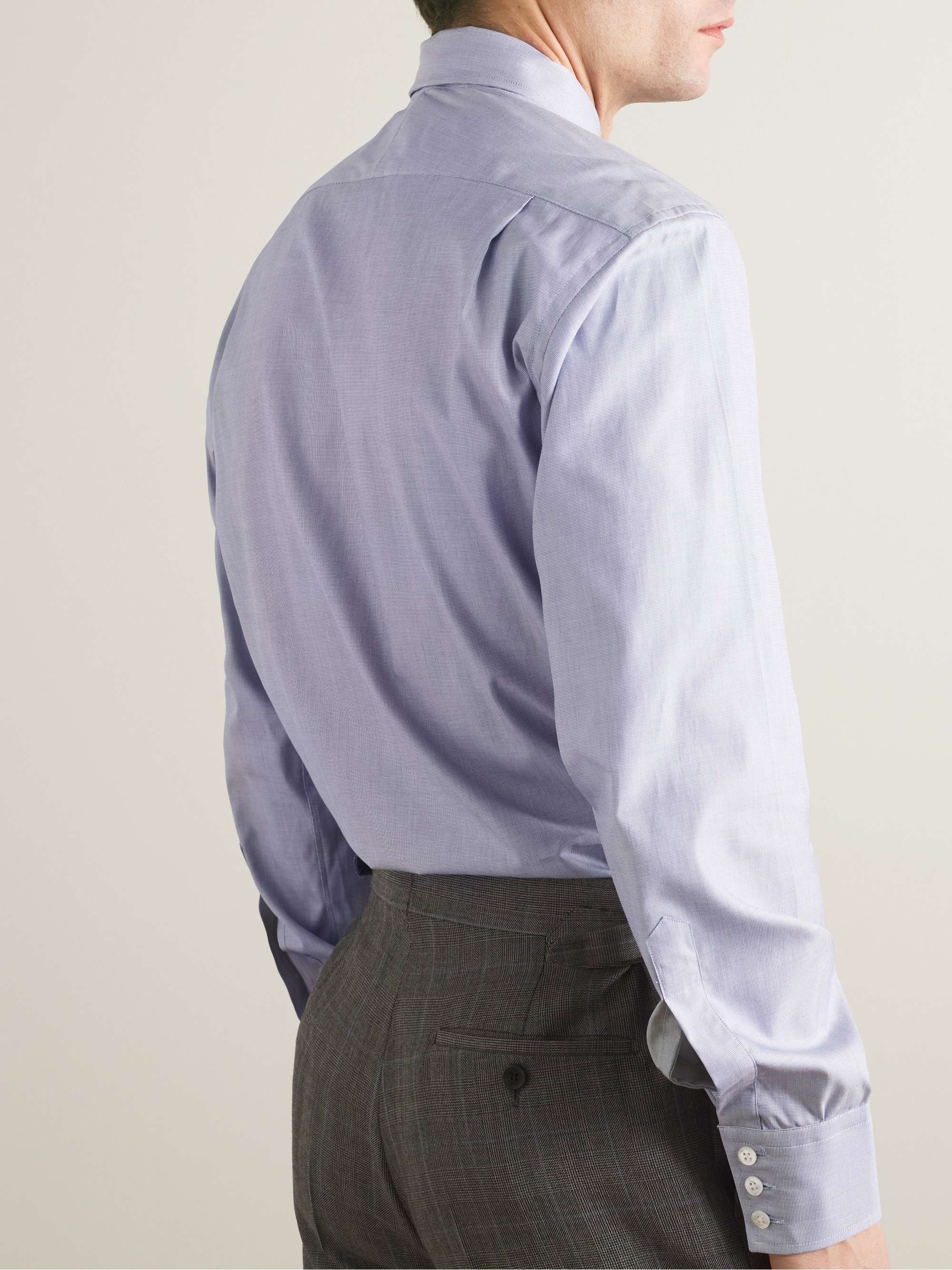 KINGSMAN Nailhead Cotton Shirt