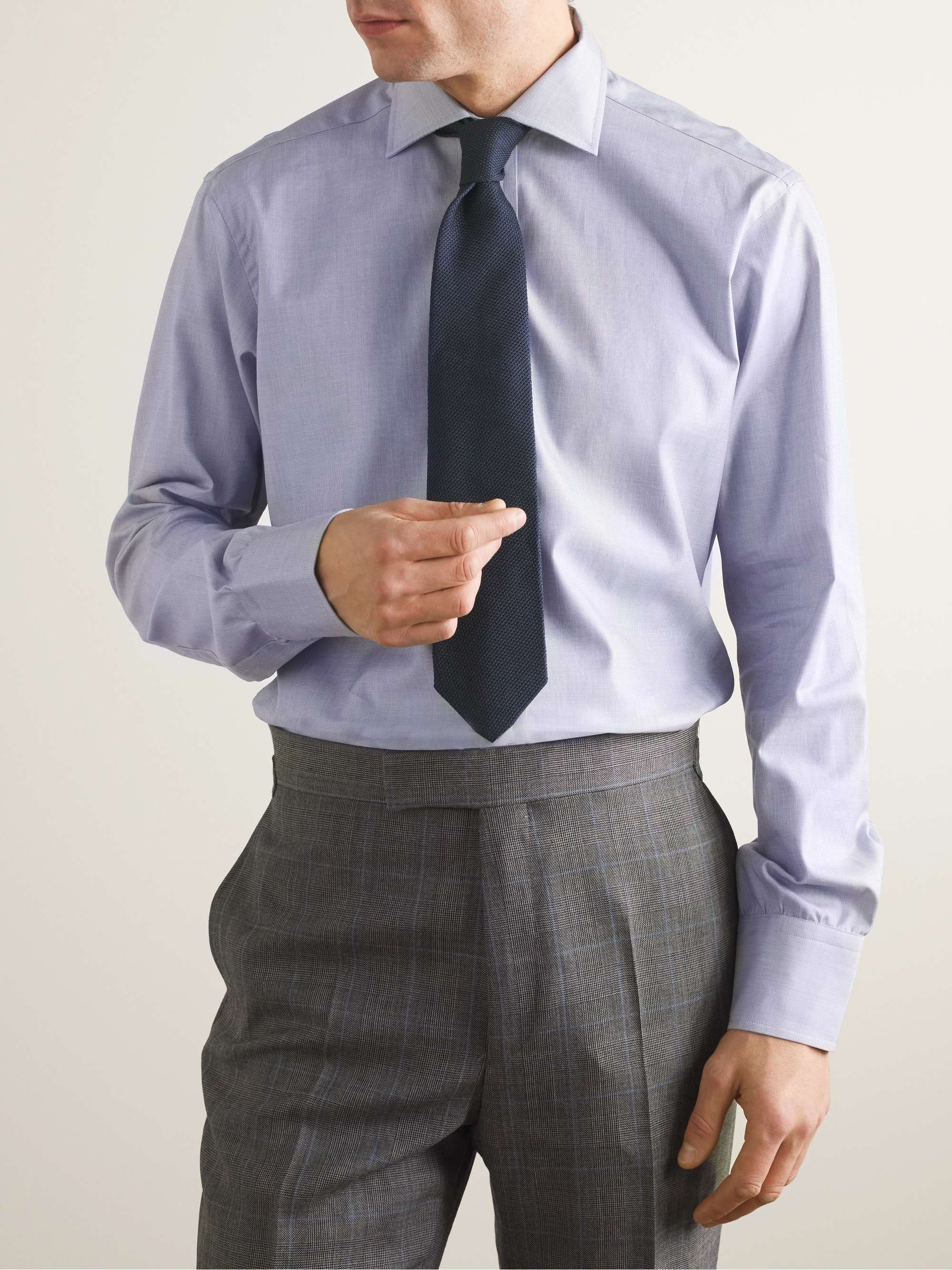 KINGSMAN Nailhead Cotton Shirt