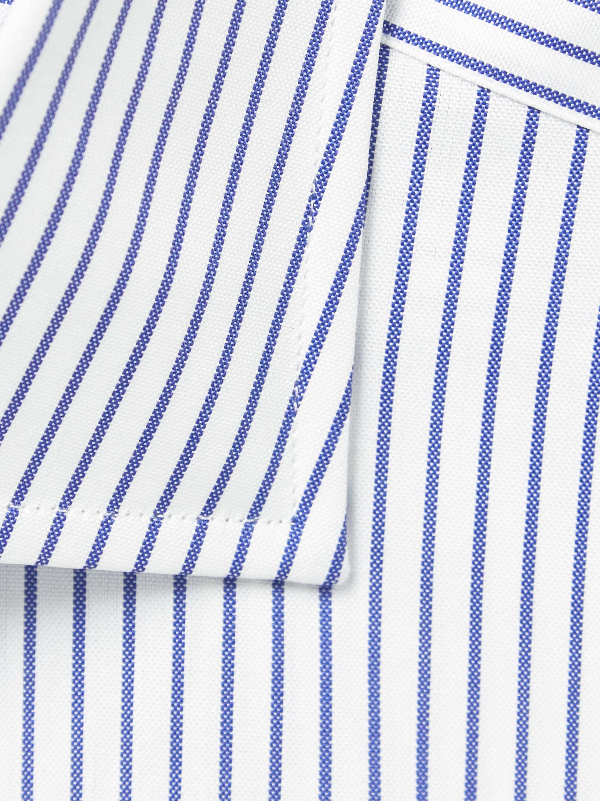 KINGSMAN Striped Cotton Shirt