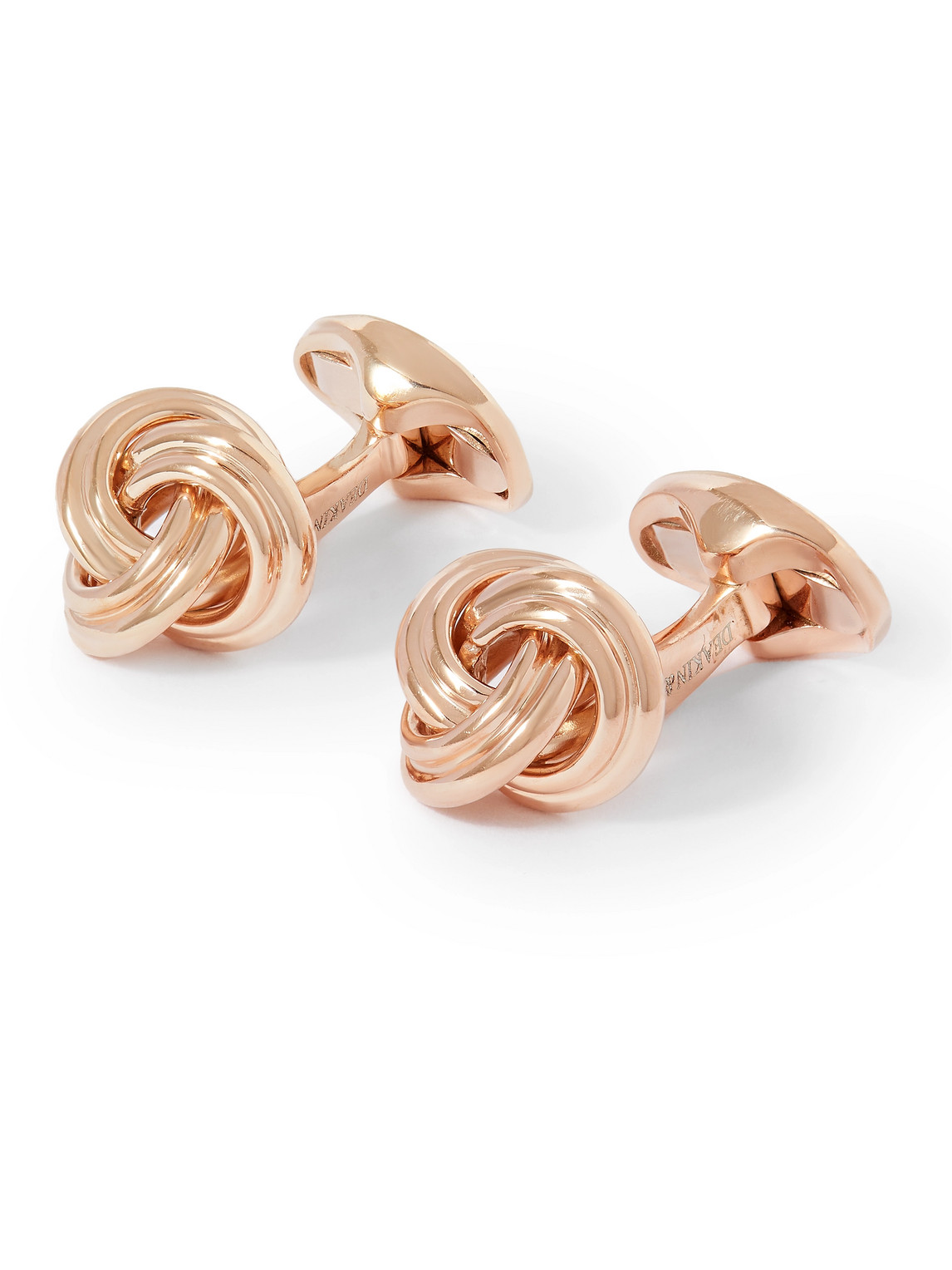 KINGSMAN ROSE GOLD-PLATED CUFFLINKS