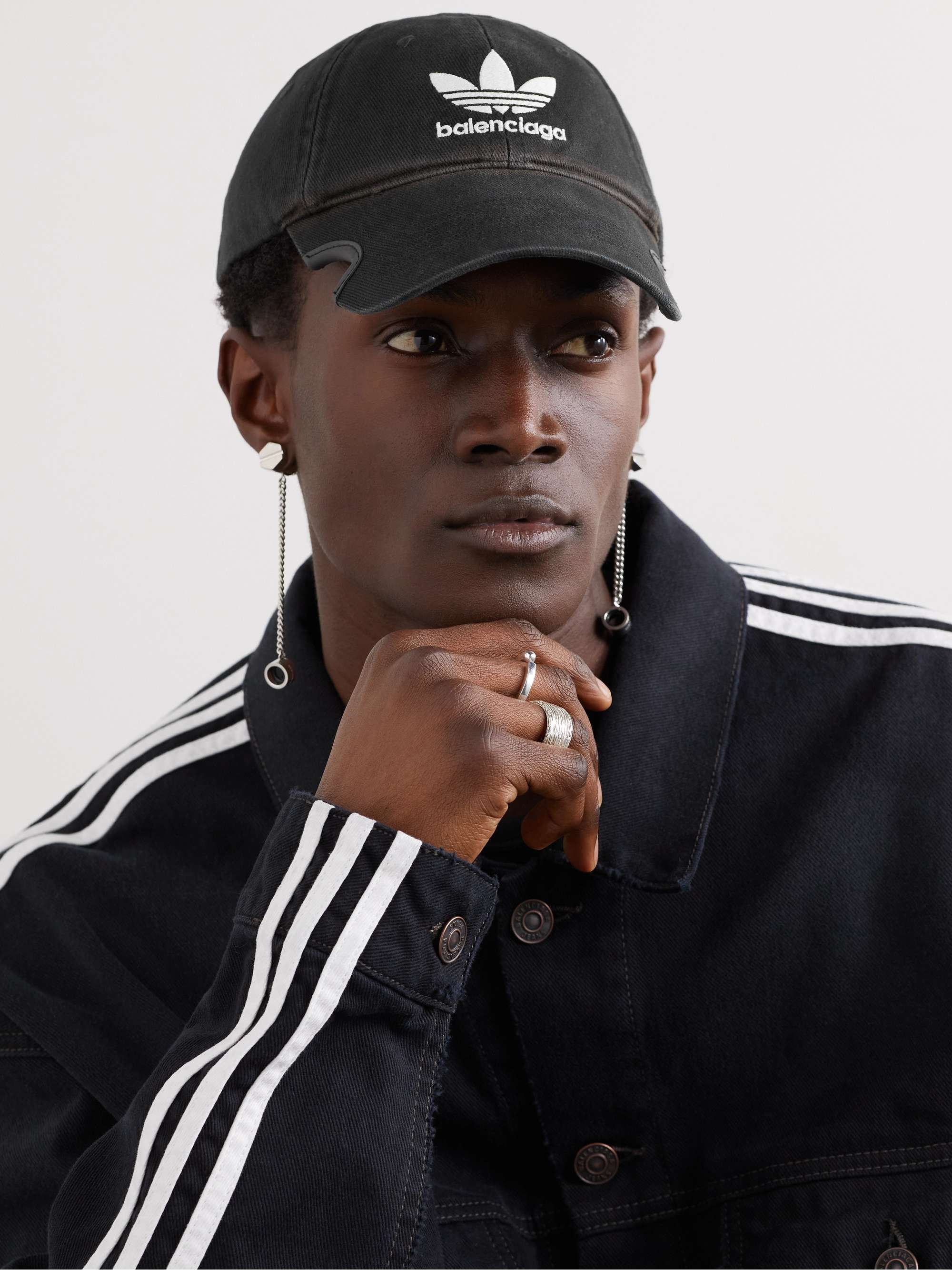 BALENCIAGA + Cotton-Twill Cap | MR PORTER