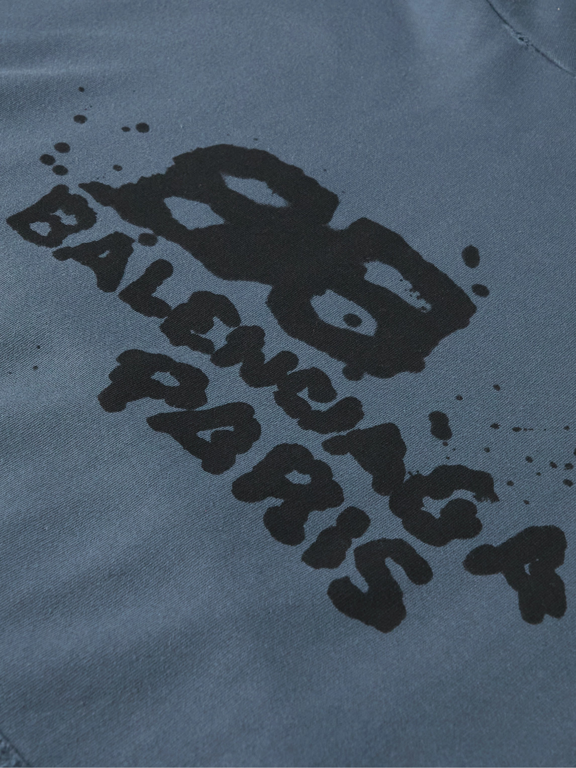 Balenciaga - Oversized Distressed Logo-Print Cotton-Jersey Hoodie