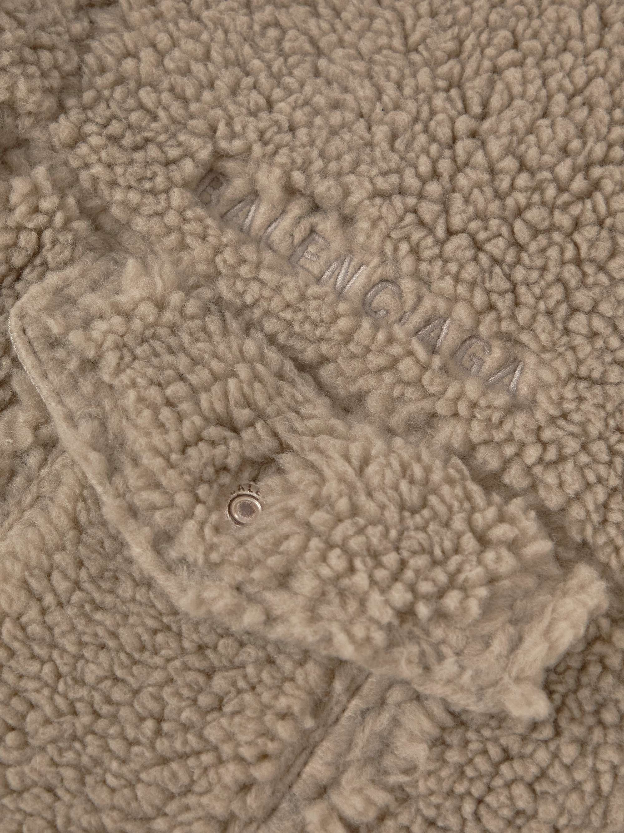 BALENCIAGA Oversized Fleece Jacket