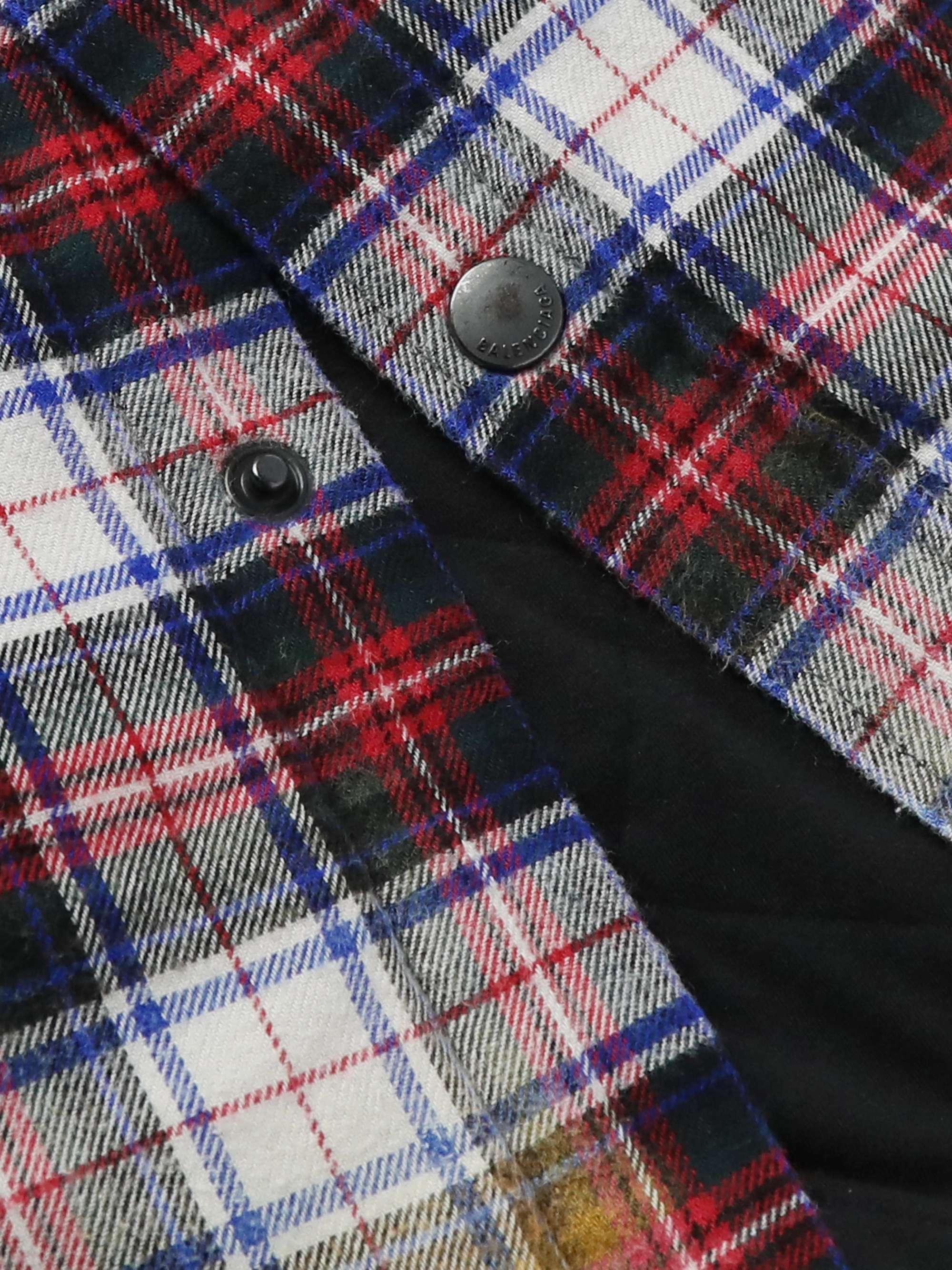 morder Had overlap BALENCIAGA Checked Cotton-Flannel Shirt for Men | MR PORTER