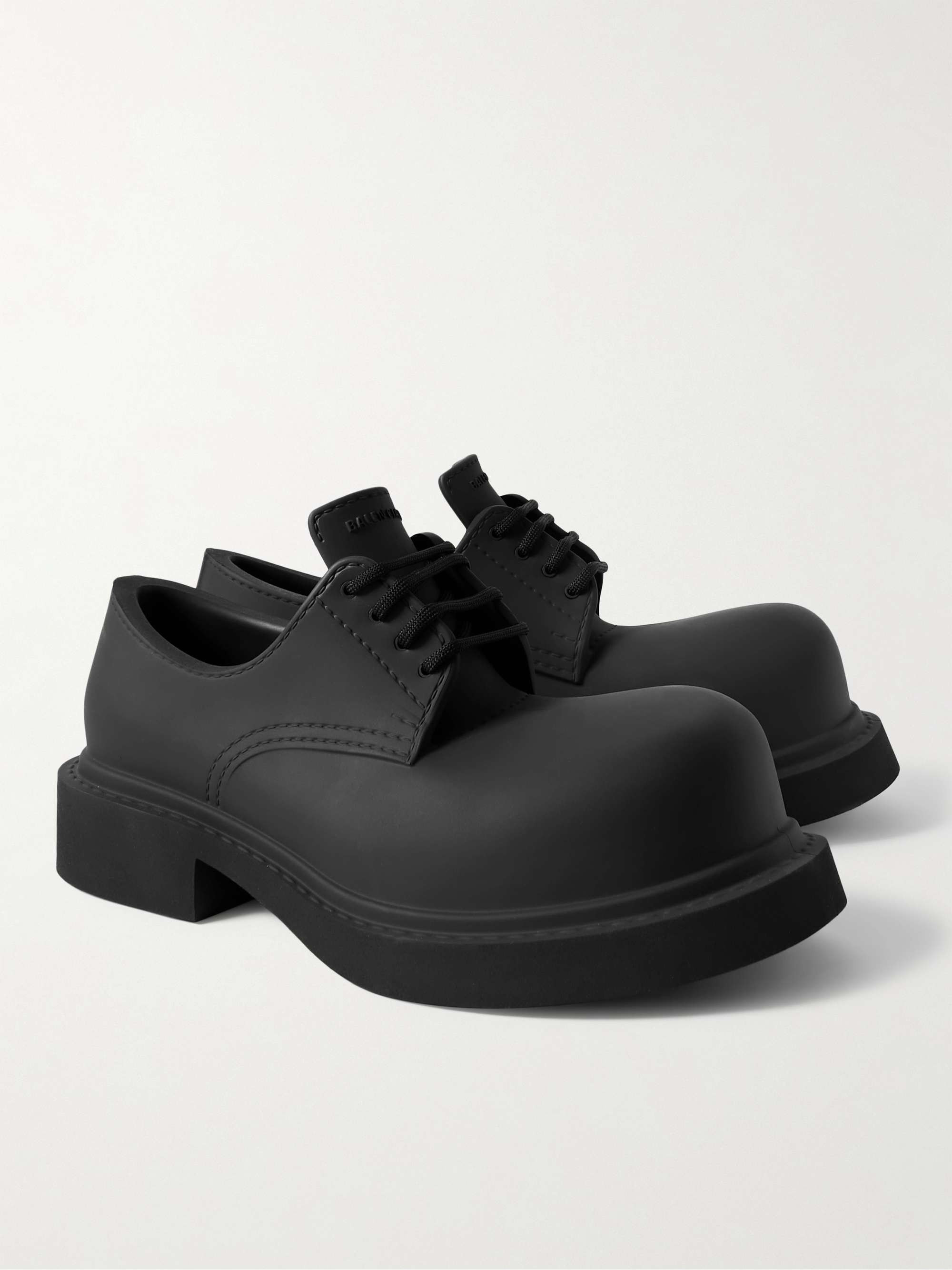 BALENCIAGA Rubber Derby Shoes for Men | MR PORTER