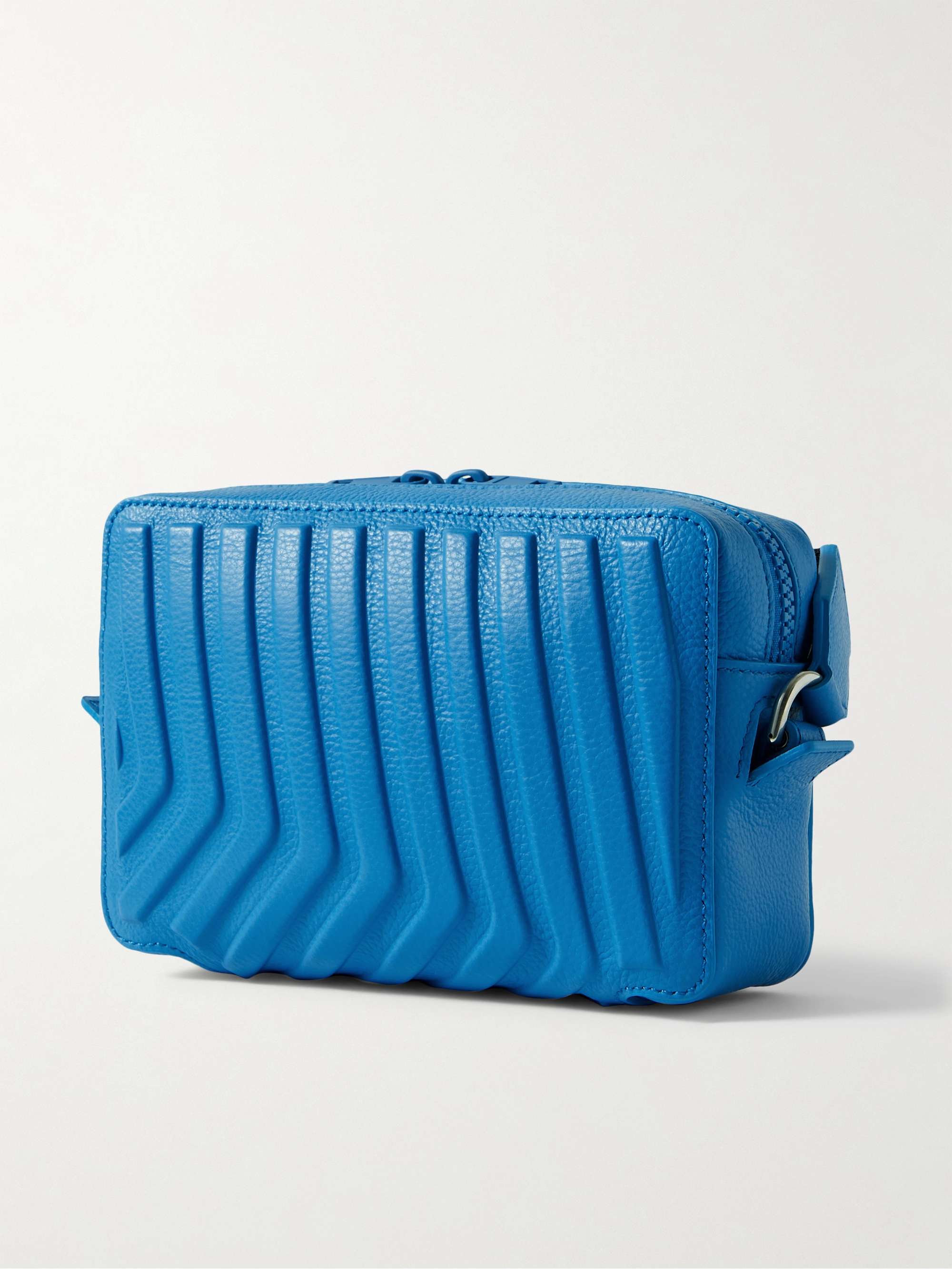 BALENCIAGA Full-Grain Leather Camera Bag