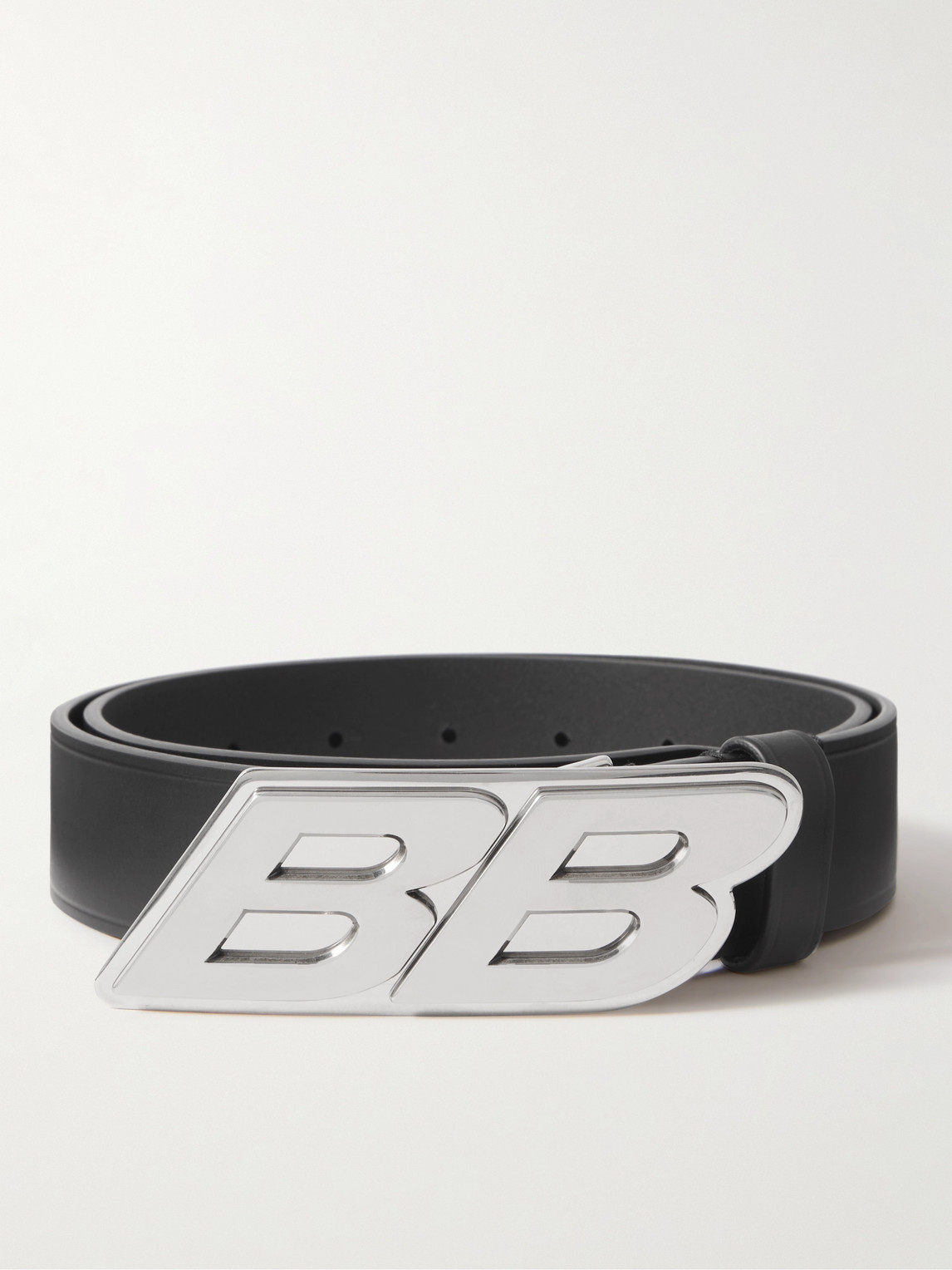 Balenciaga 3.5cm Logo-Embellished Leather Belt - Men