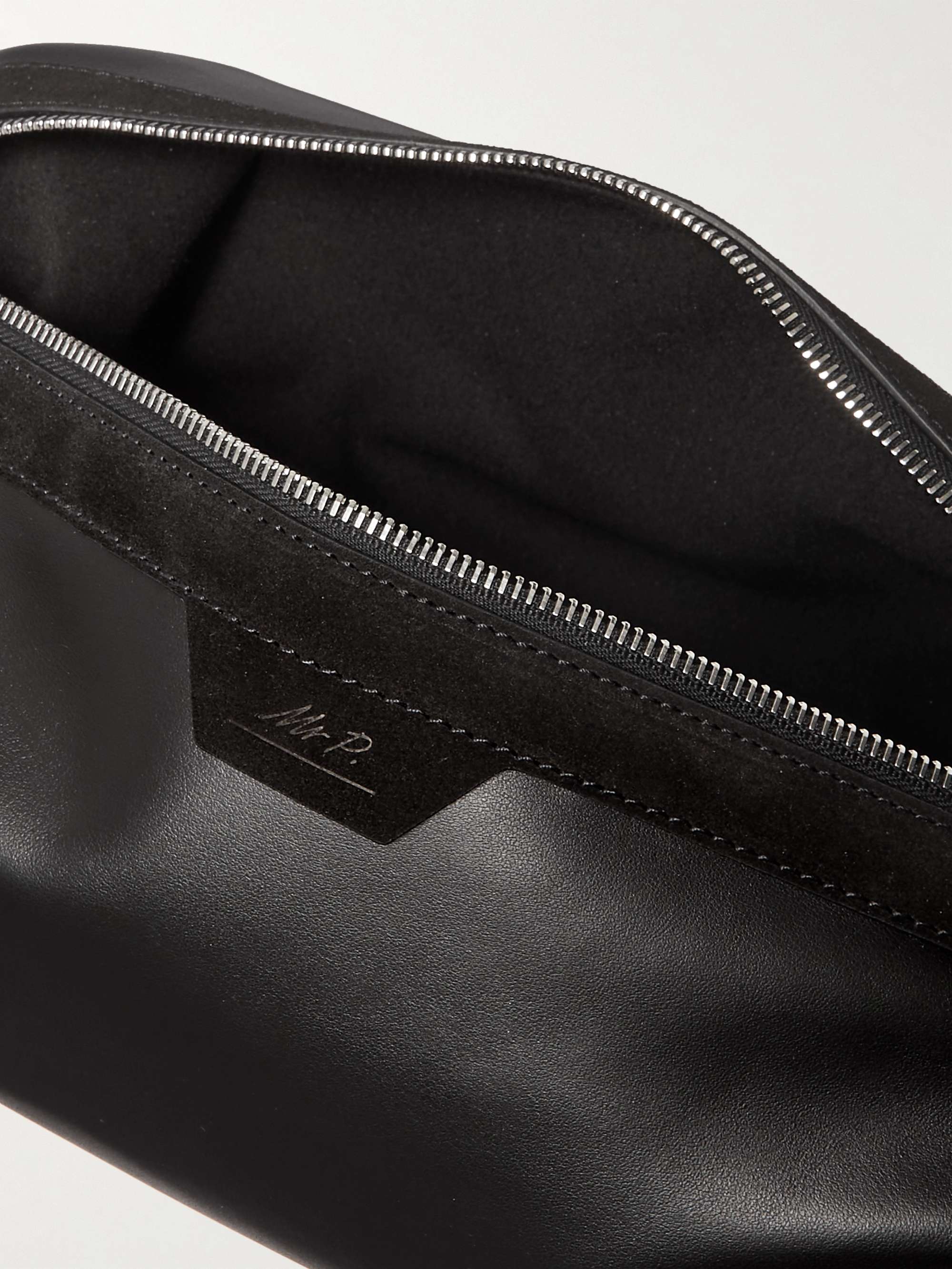 MR P. Leather Wash Bag for Men | MR PORTER