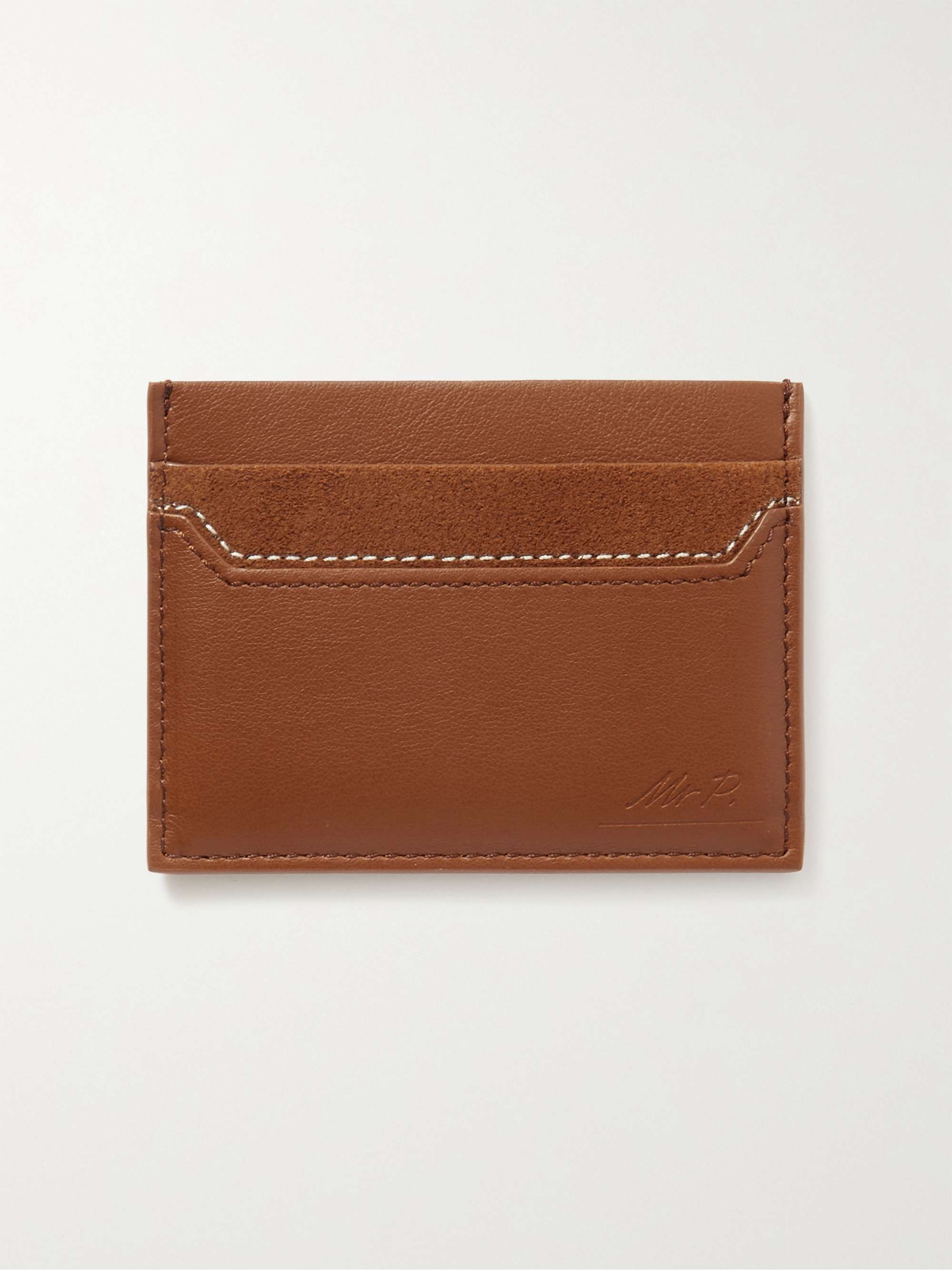 Card Holder, Mulberry Green Heavy Grain, Men