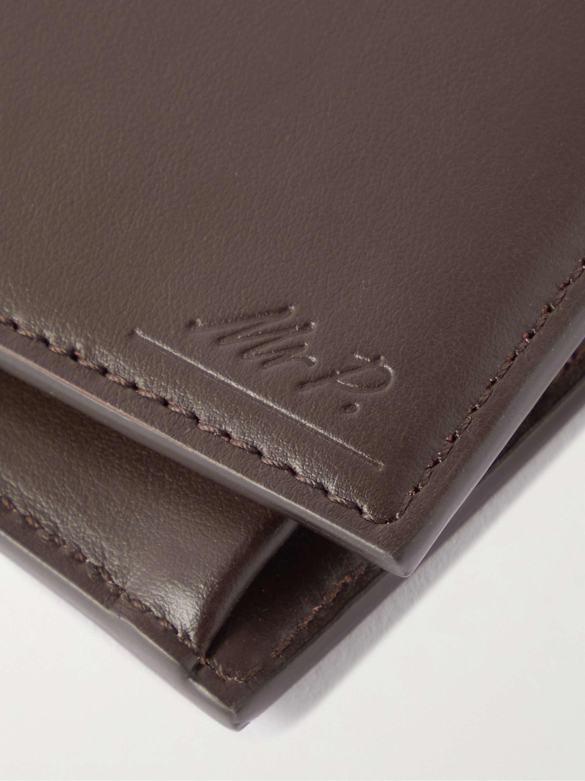 MR P. Leather Billfold Wallet
