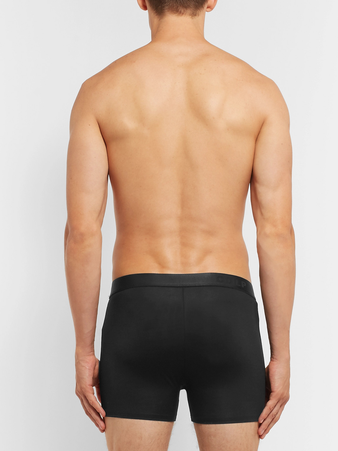 Cdlp Three-pack Stretch-lyocell Boxer Briefs In Black