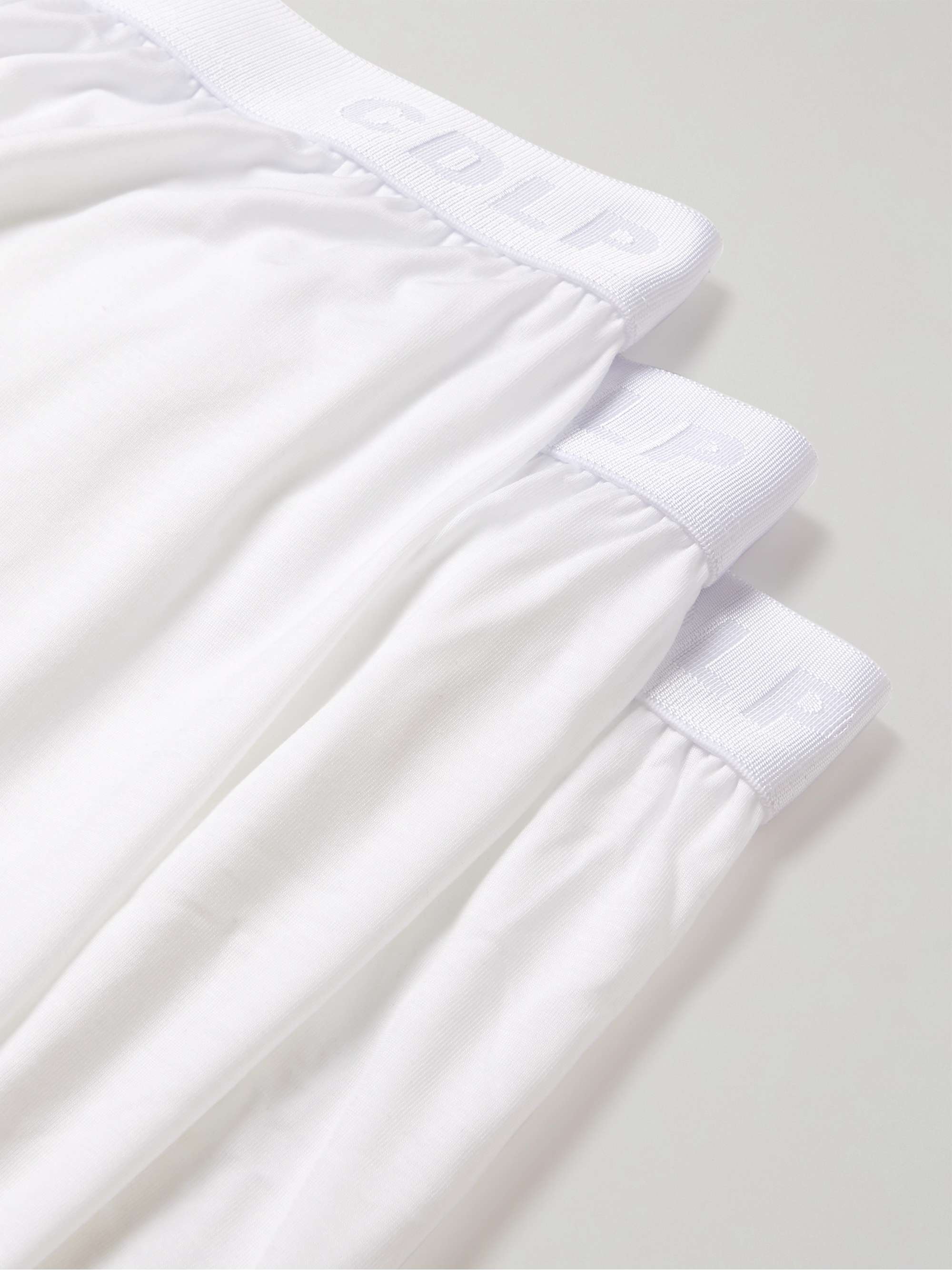CDLP Three-Pack Slim-Fit Stretch-Lyocell Boxer Shorts