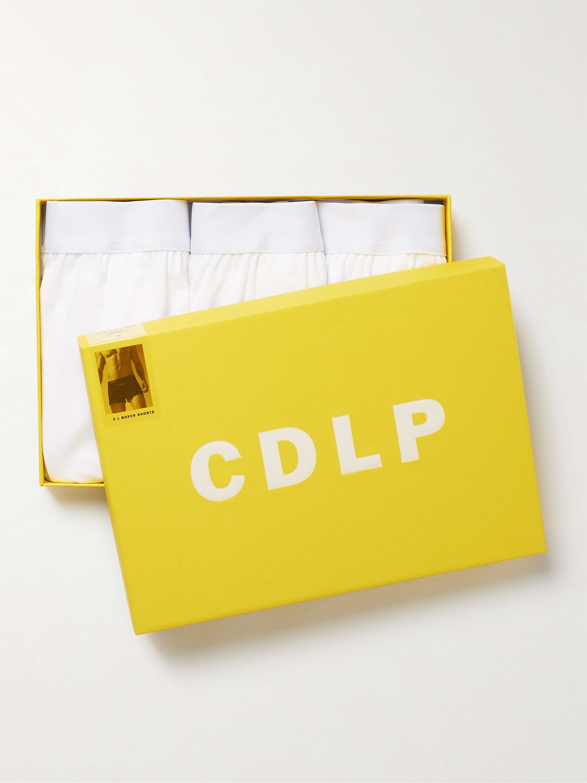 CDLP Three-Pack Slim-Fit Stretch-Lyocell Boxer Shorts