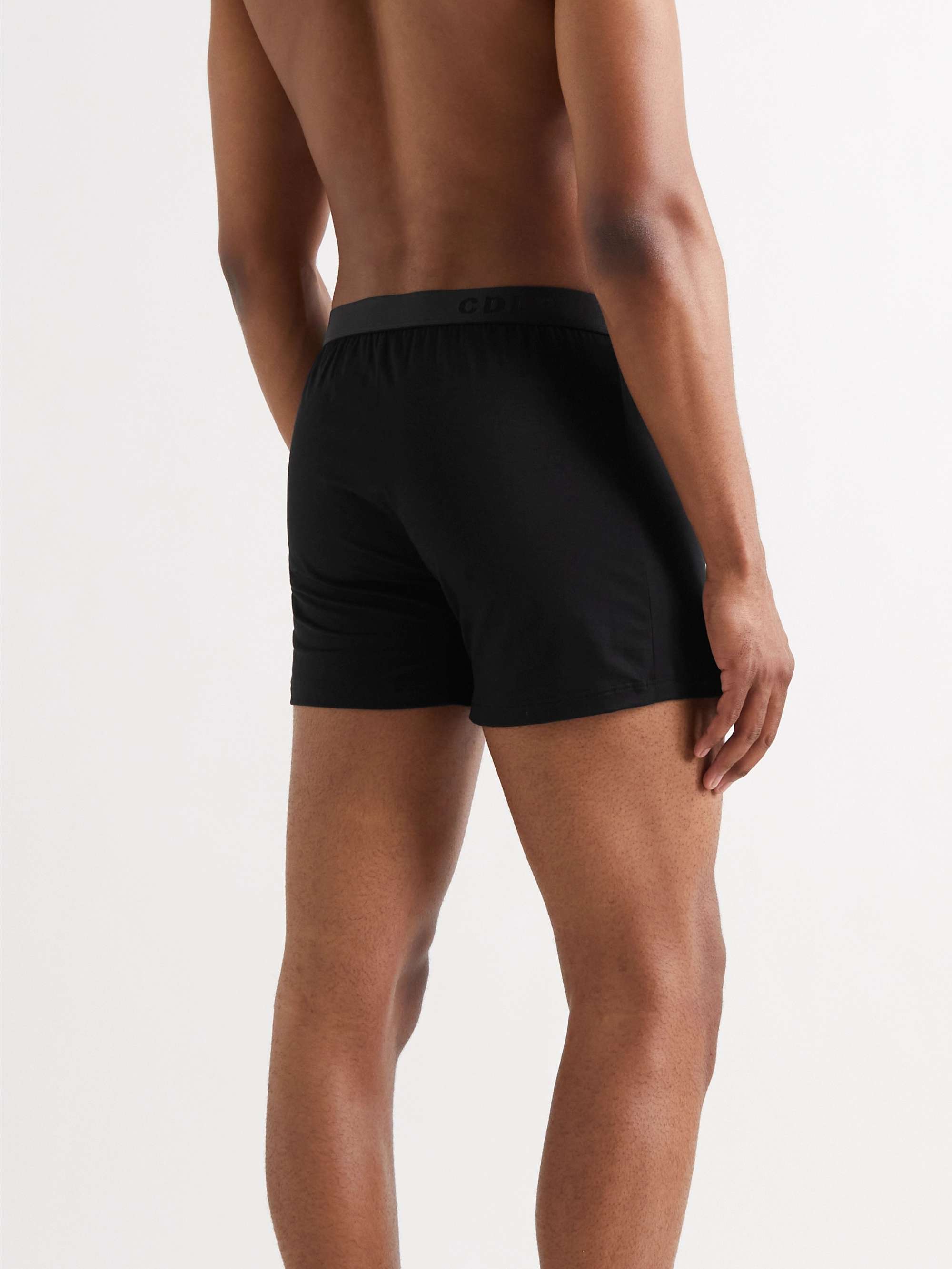 CDLP Three-Pack Slim-Fit Stretch-Lyocell Boxer Shorts