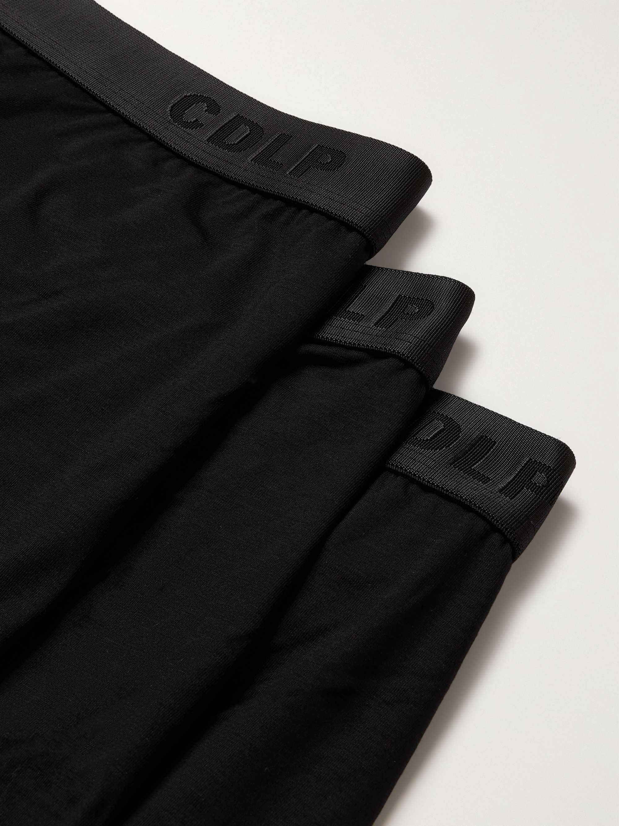CDLP Three-Pack Slim-Fit Stretch-Lyocell Boxer Shorts