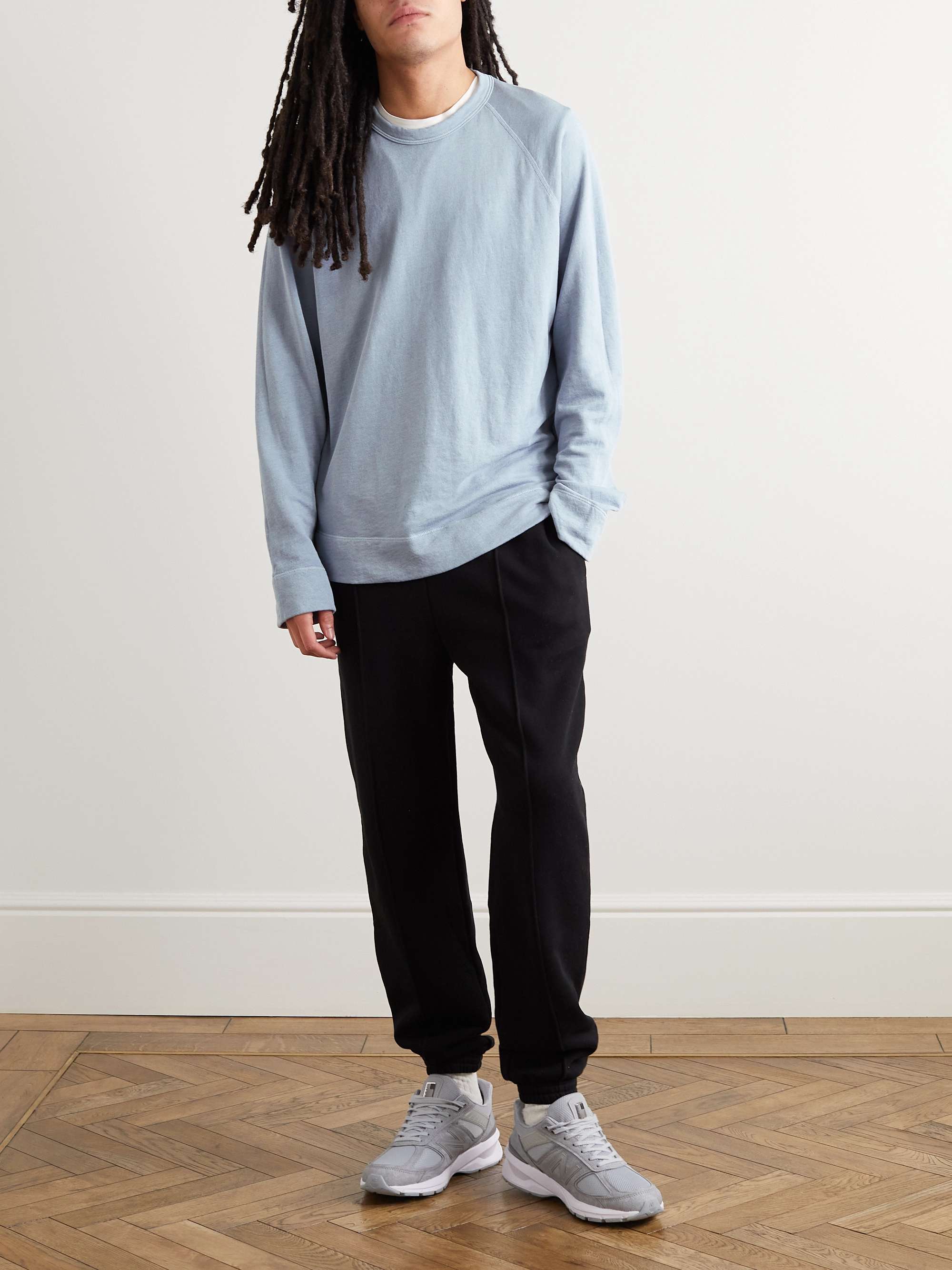 JAMES PERSE Supima Cotton-Jersey Sweatshirt