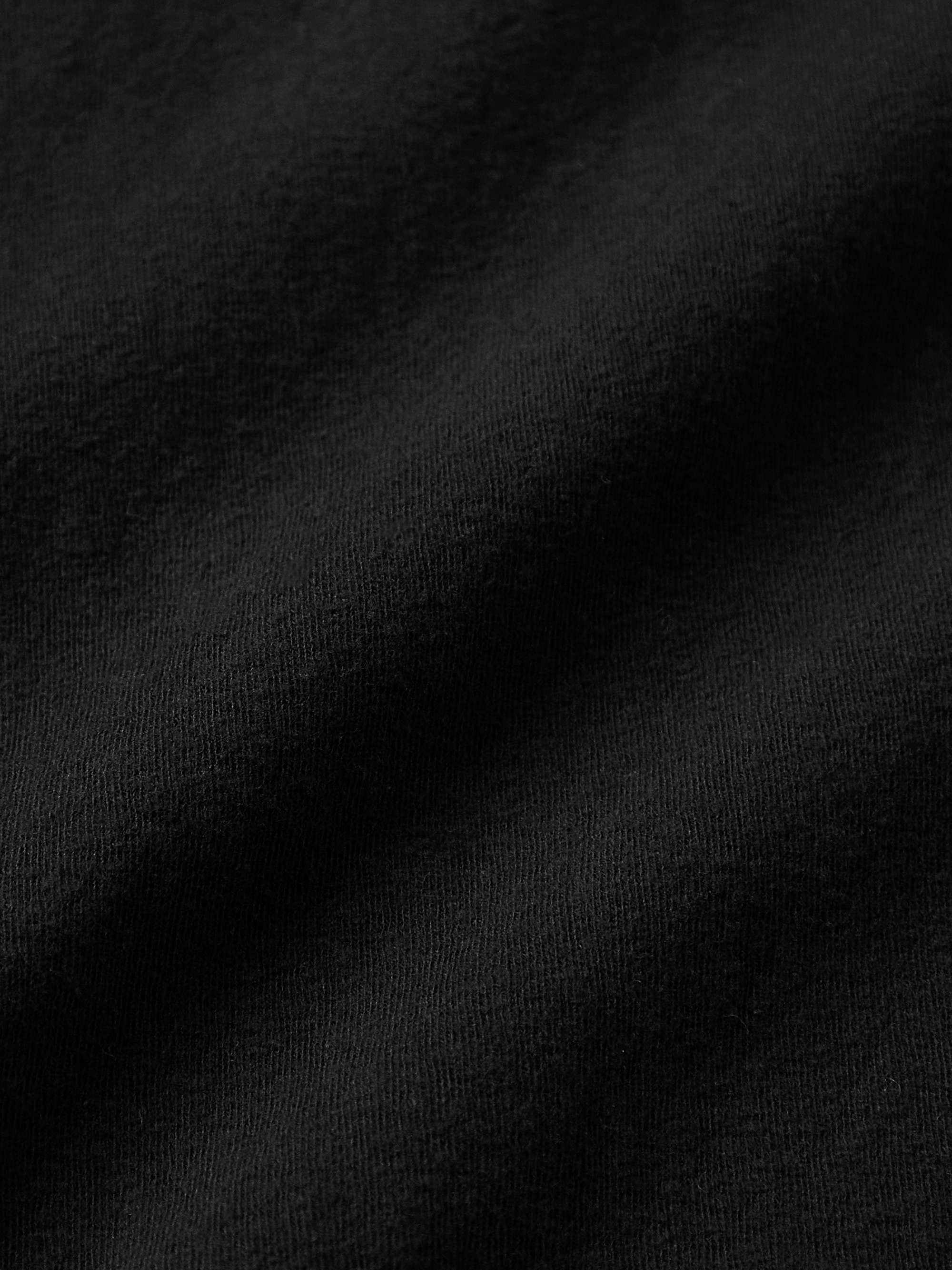 JAMES PERSE Brushed Cotton-Blend Jersey Rollneck T-Shirt