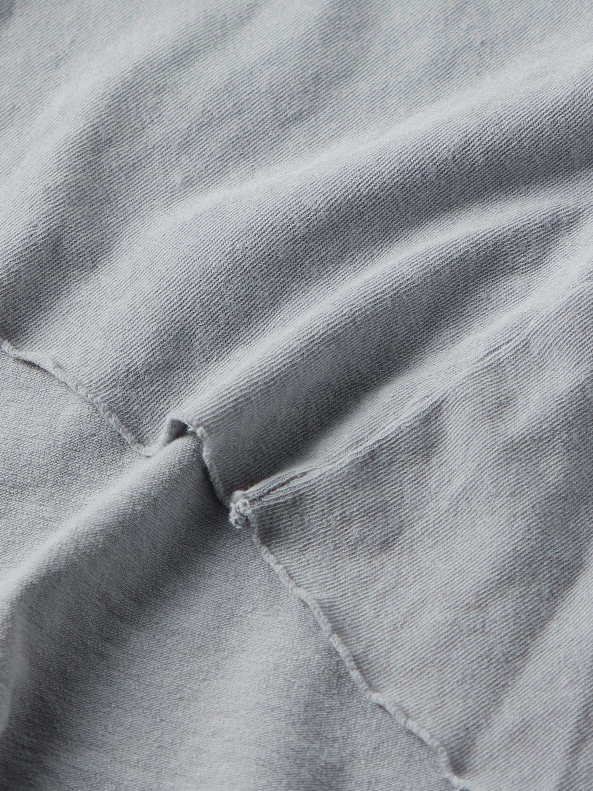 JAMES PERSE Slub Cotton and Linen-Blend Jersey T-Shirt