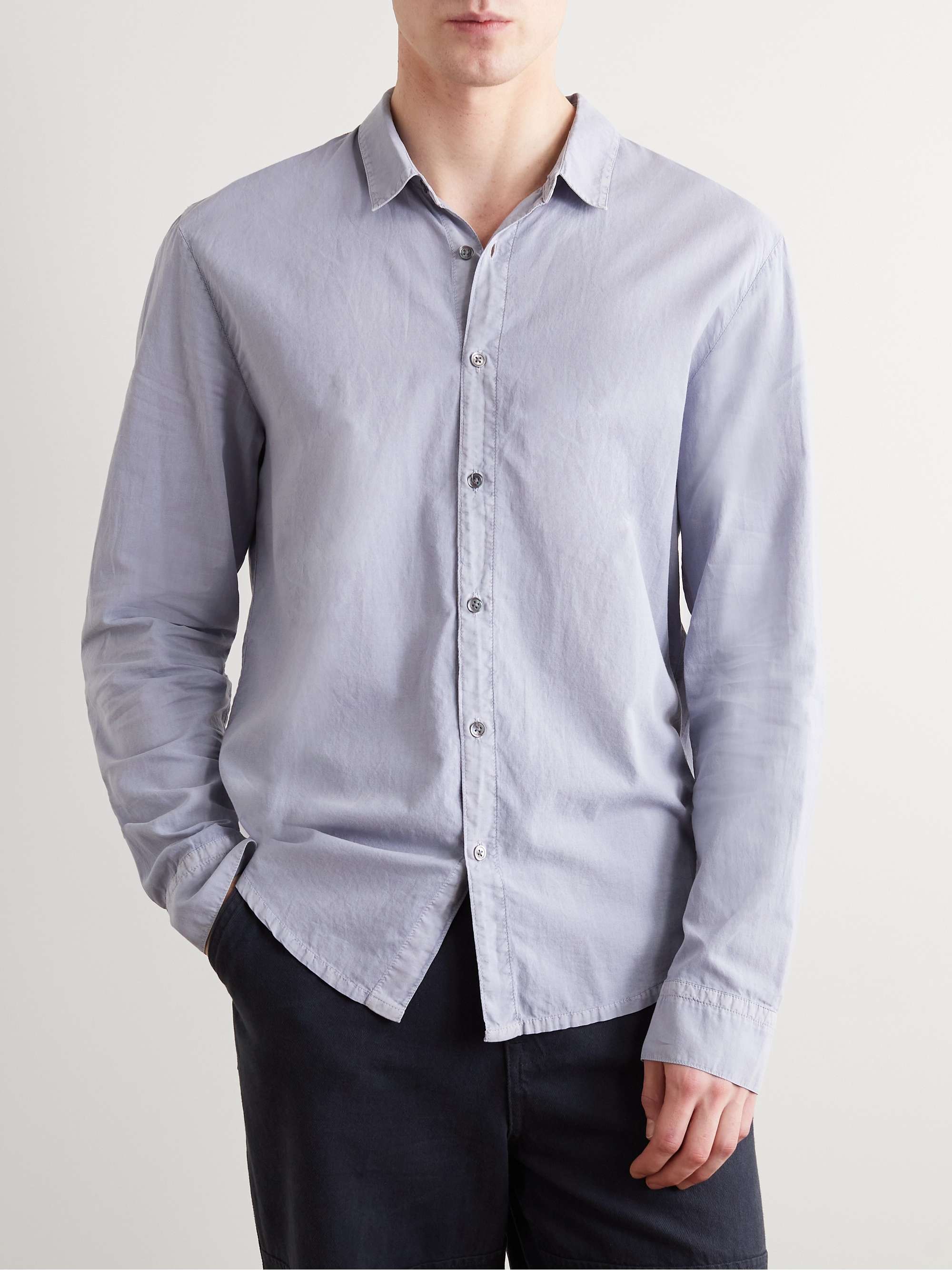 JAMES PERSE Standard Cotton Shirt for Men | MR PORTER
