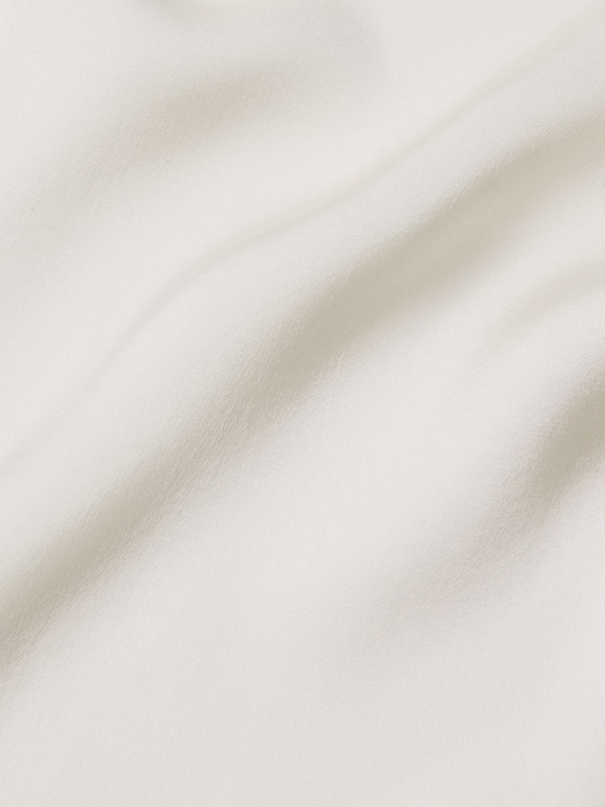 SAINT LAURENT Silk-Charmeuse Shirt