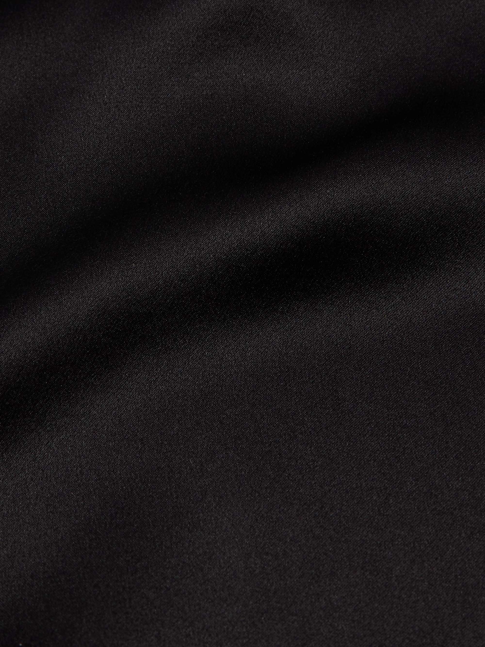 SAINT LAURENT Silk-Satin Shirt