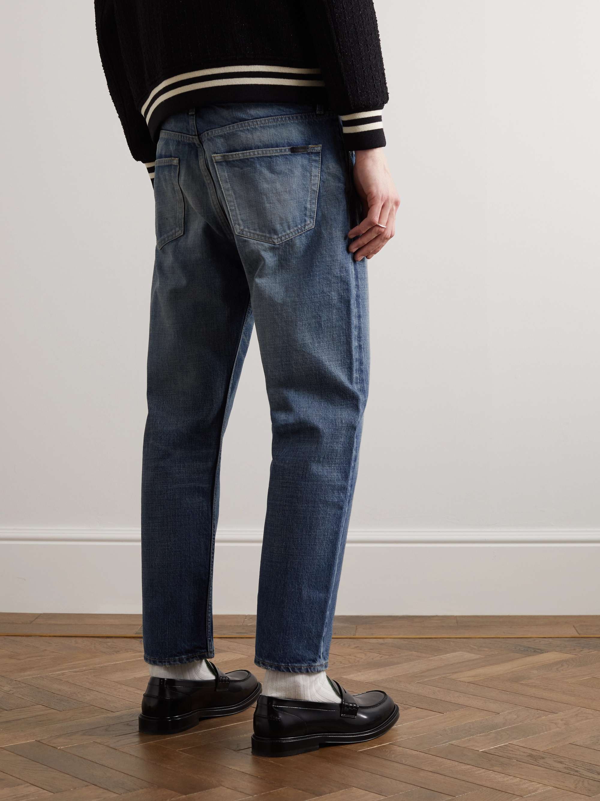 SAINT LAURENT Mick Straight-Leg Jeans