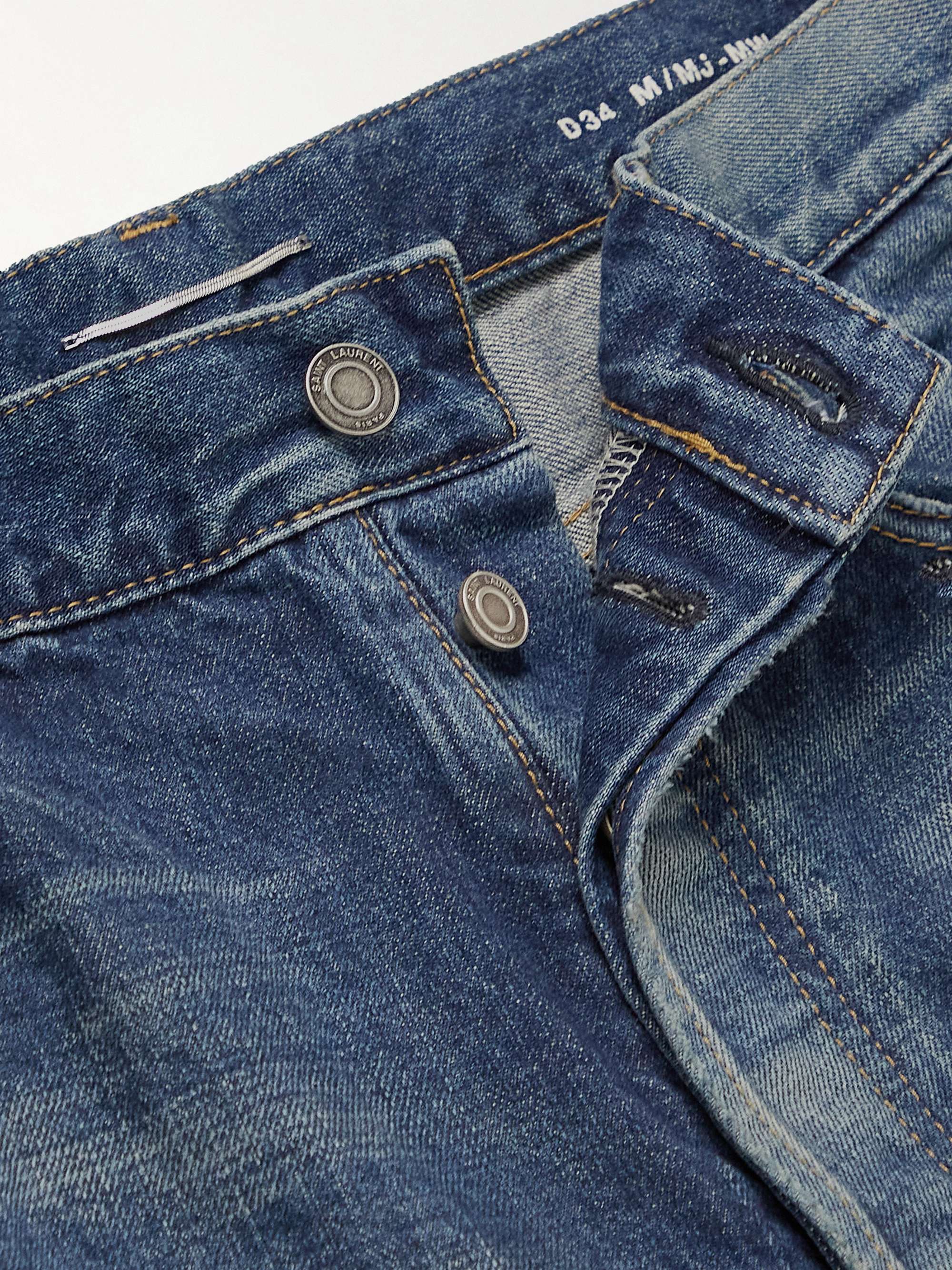 SAINT LAURENT Mick Straight-Leg Jeans
