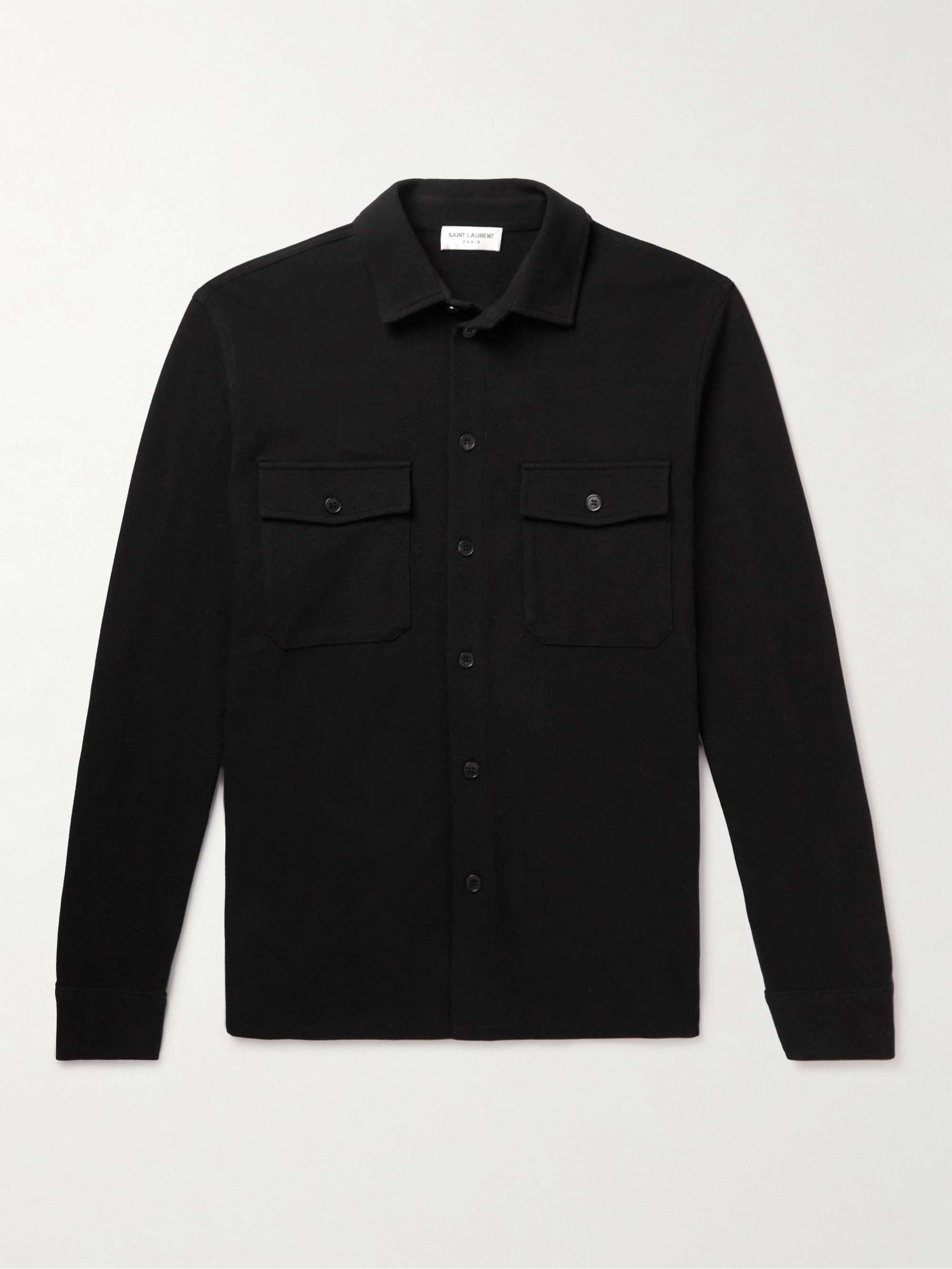 saint laurent black shirt