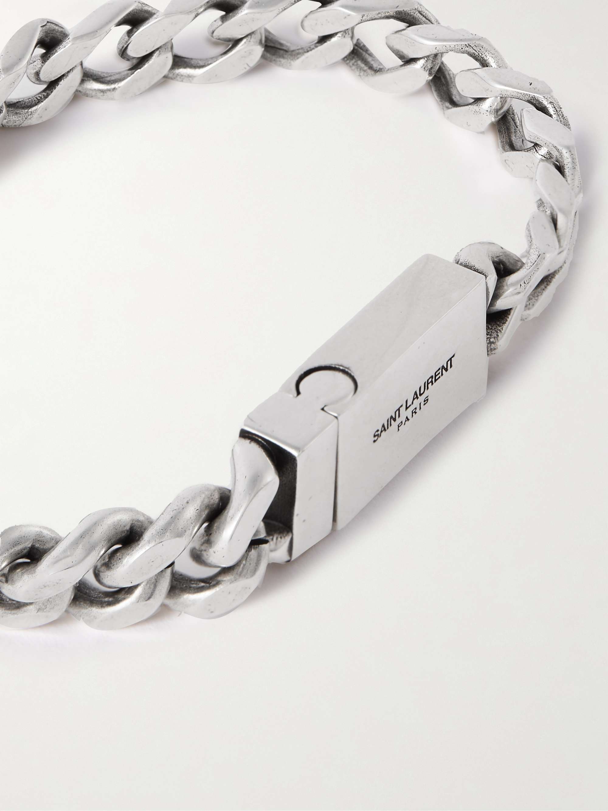 Saint Laurent Men's Curb Chain Bracelet