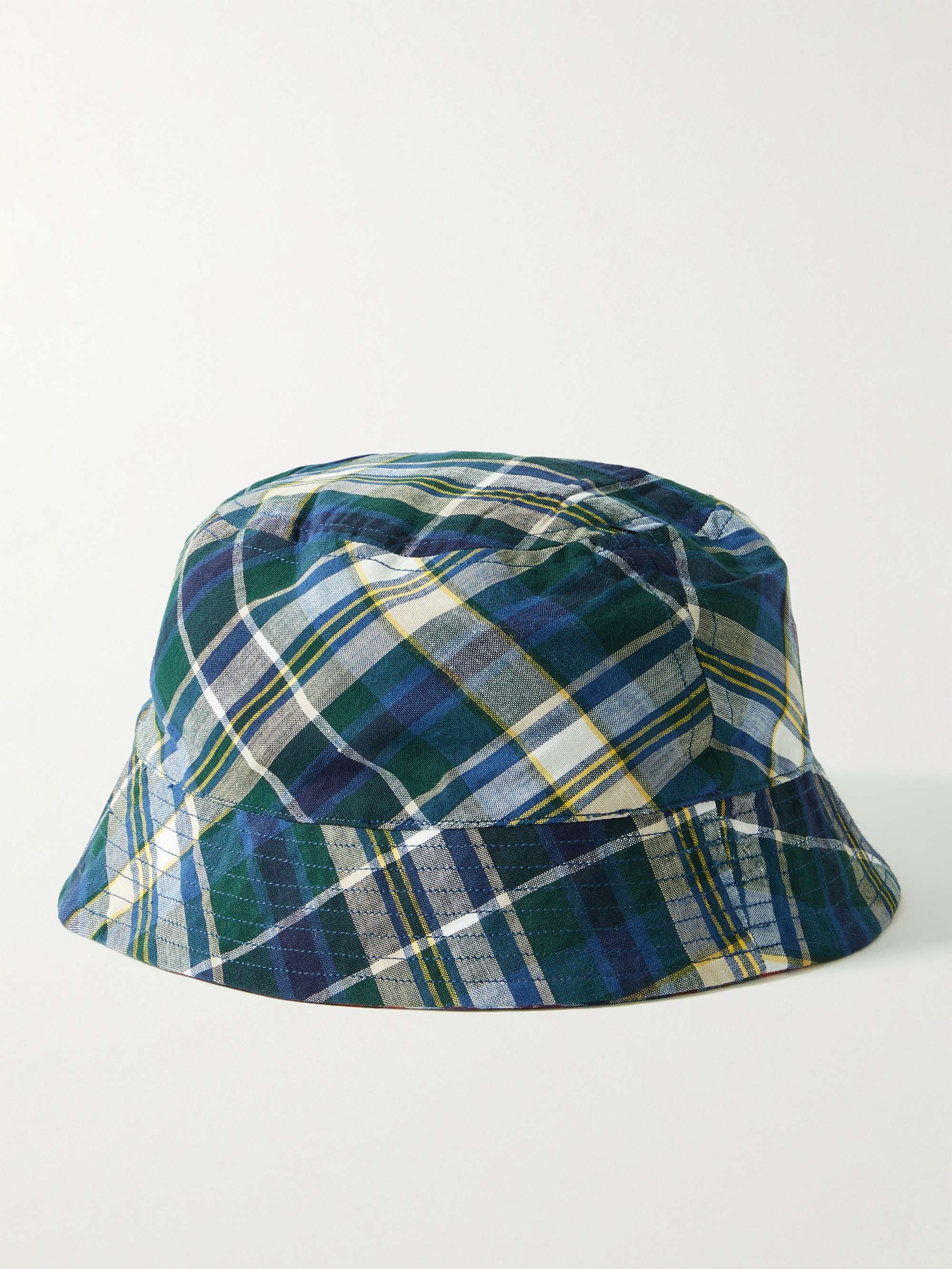 ORIGINAL MADRAS Checked Cotton Bucket Hat