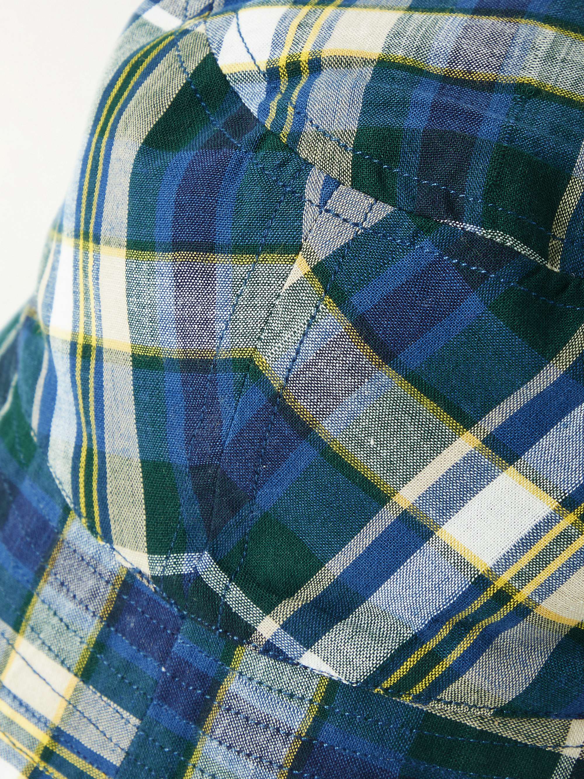ORIGINAL MADRAS Checked Cotton Bucket Hat