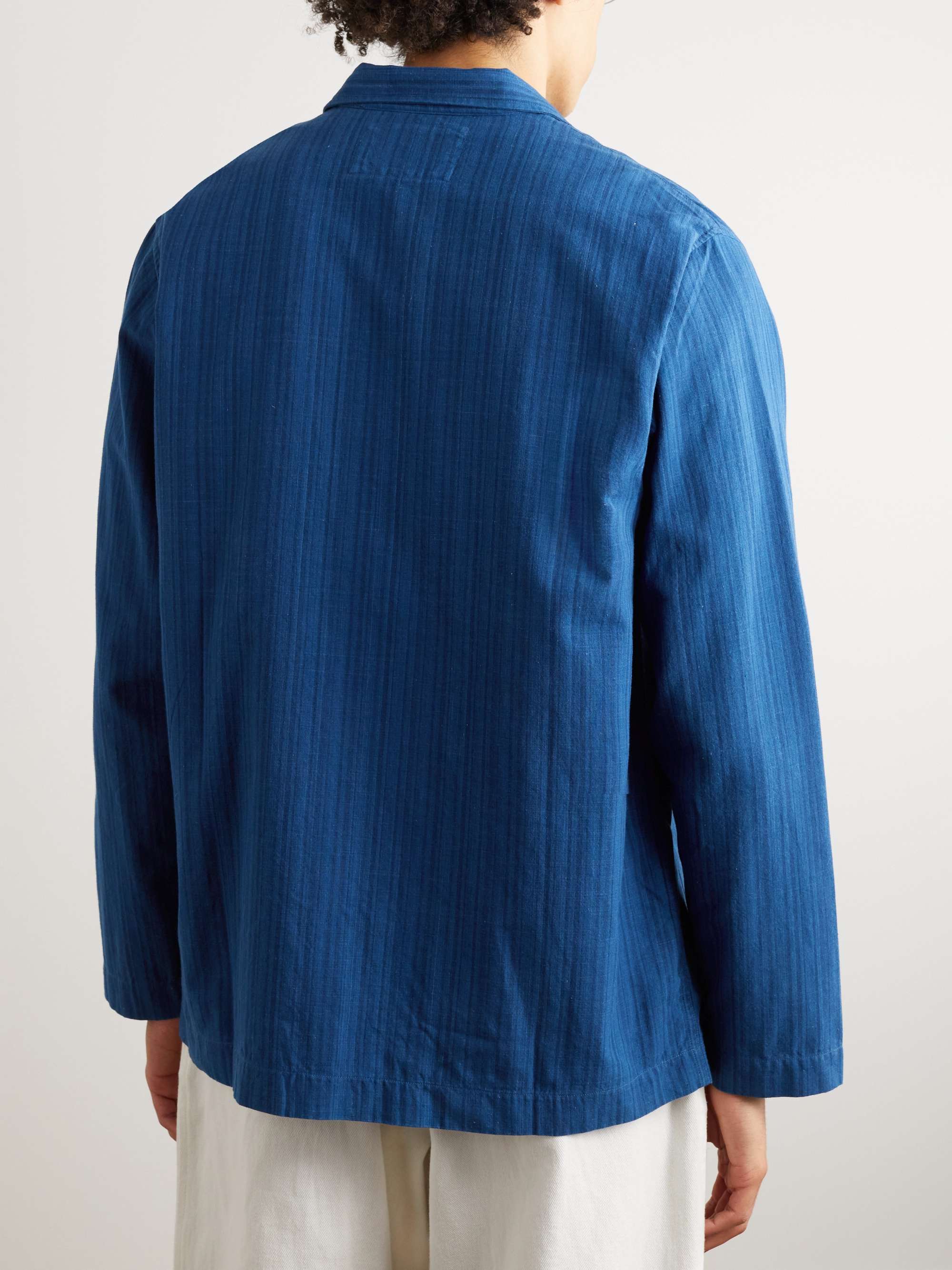 ORIGINAL MADRAS Overshirt in cotone Madras a righe