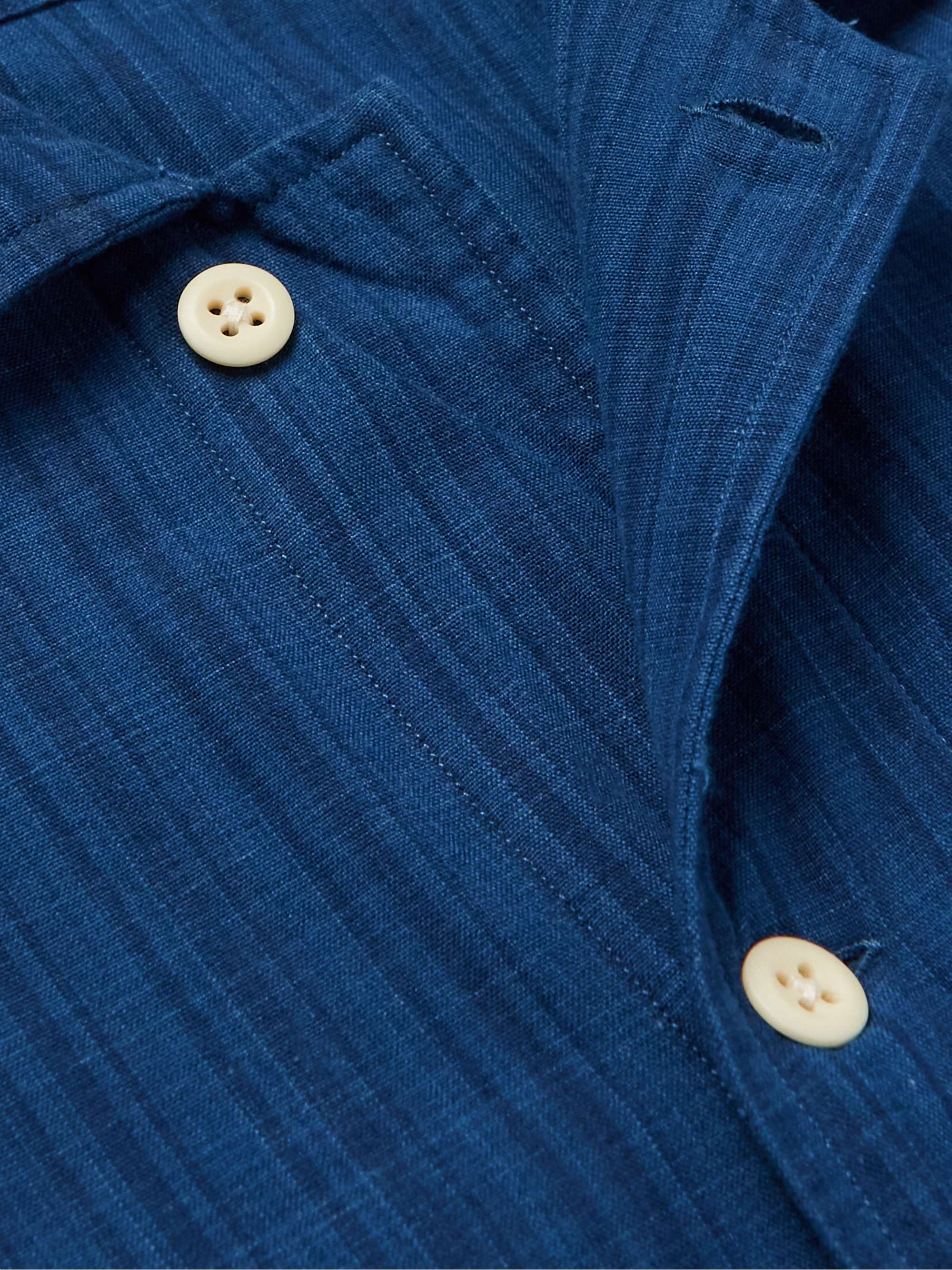 ORIGINAL MADRAS Overshirt in cotone Madras a righe