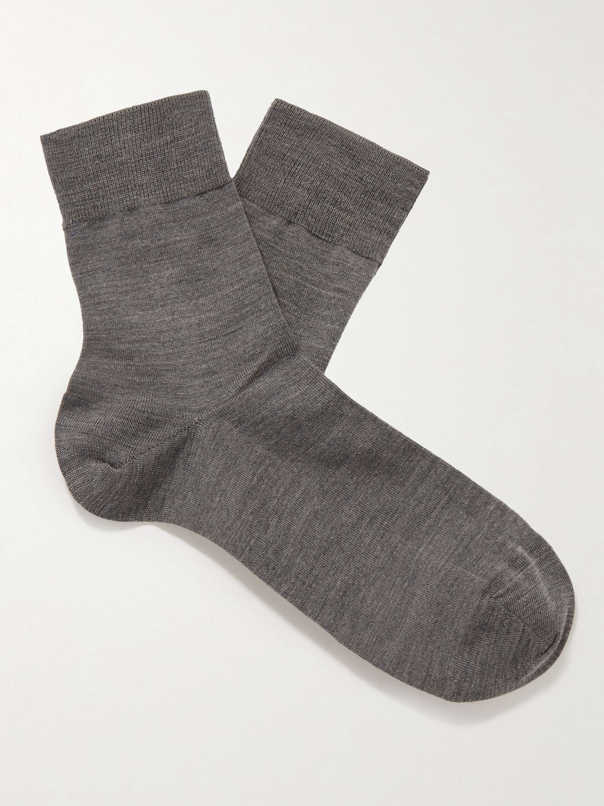 FALKE Airport City Virgin Wool-Blend Socks