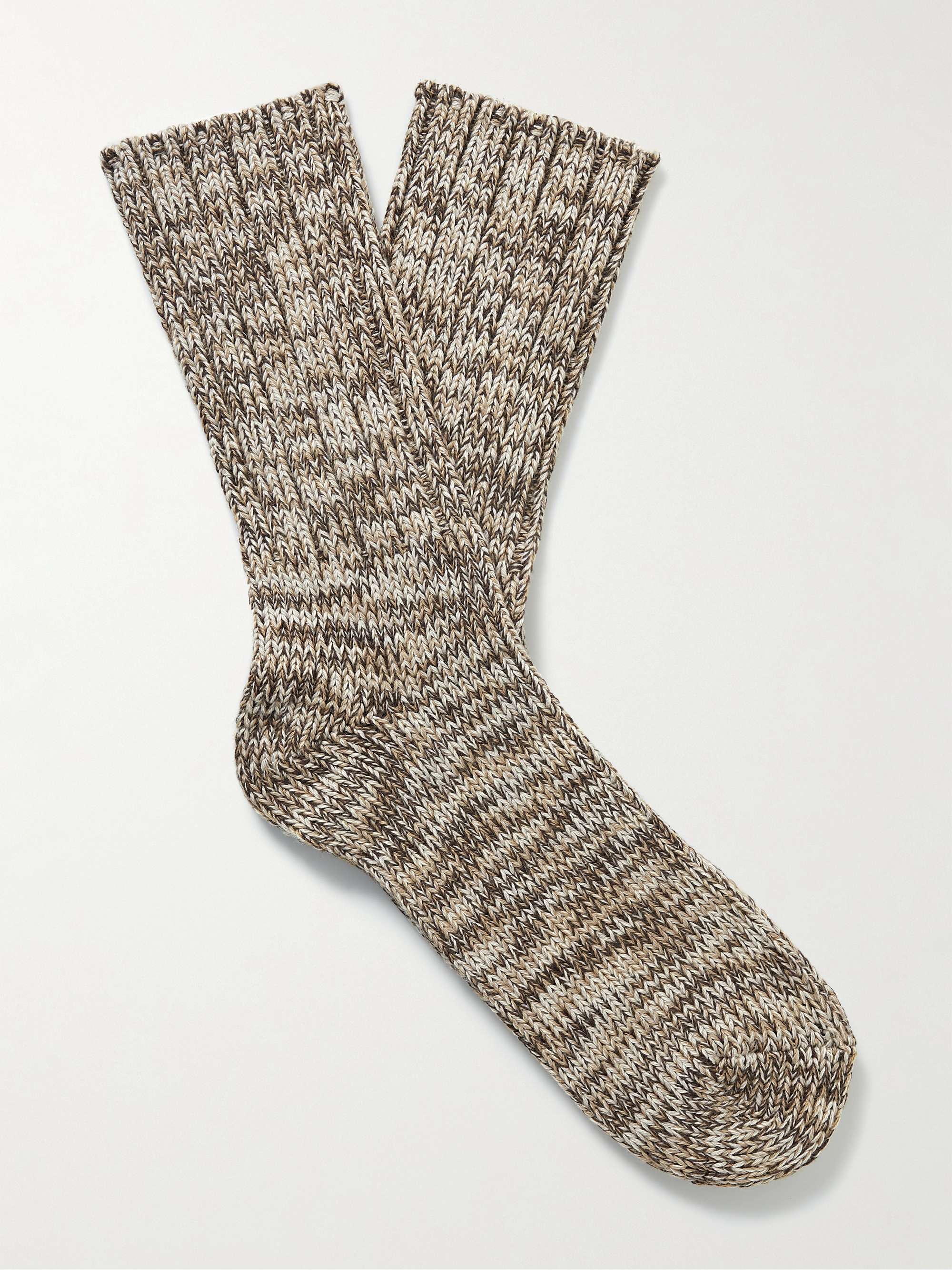 FALKE Brooklyn Organic Cotton-Blend Socks