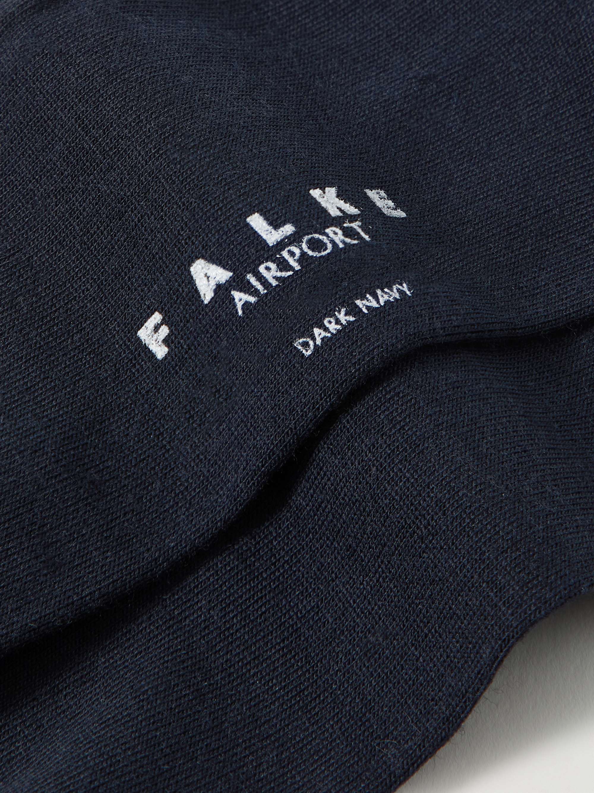 FALKE Airport City Virgin Wool-Blend Socks