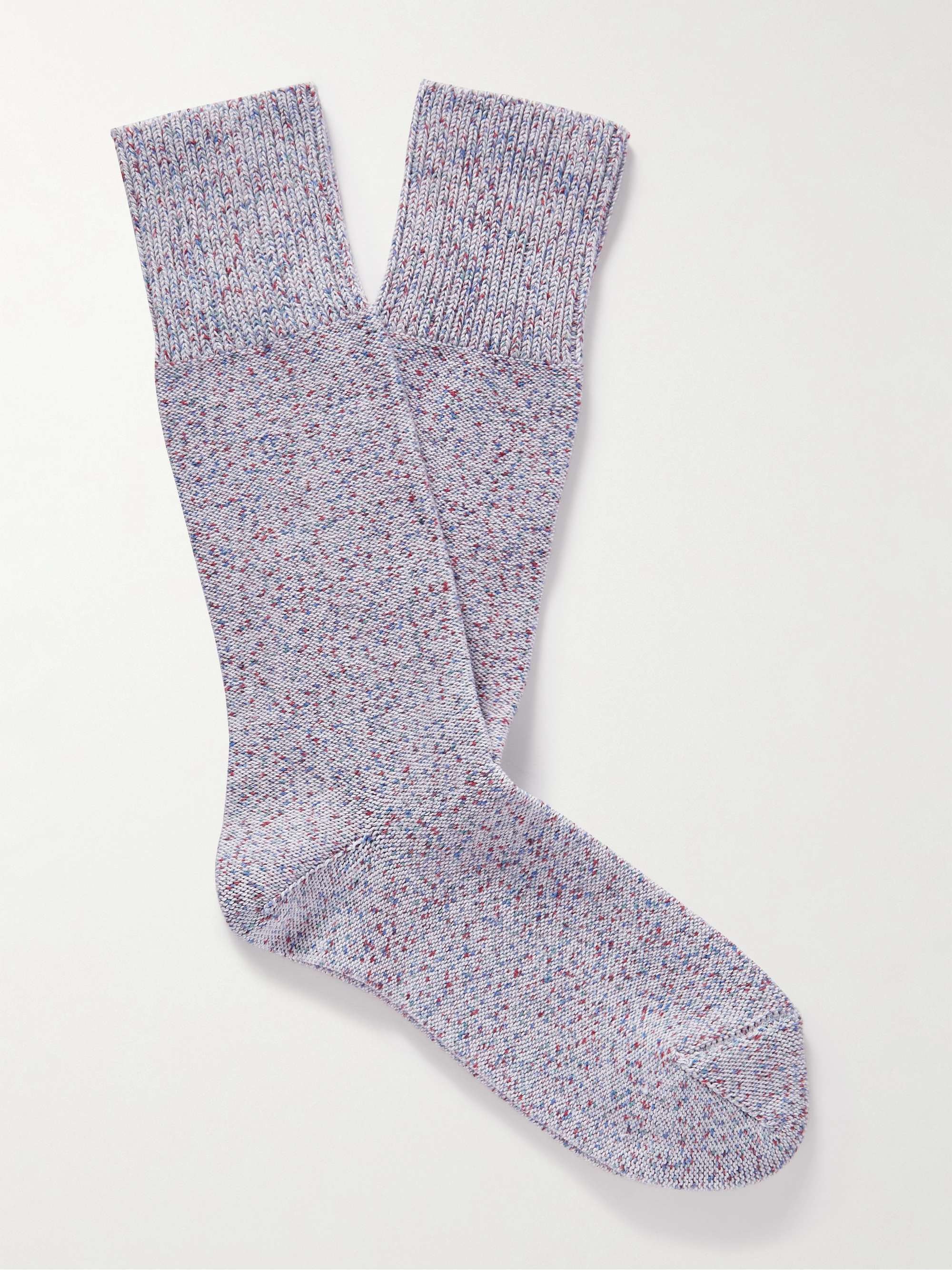 FALKE Rain Dye Organic Cotton-Blend Socks