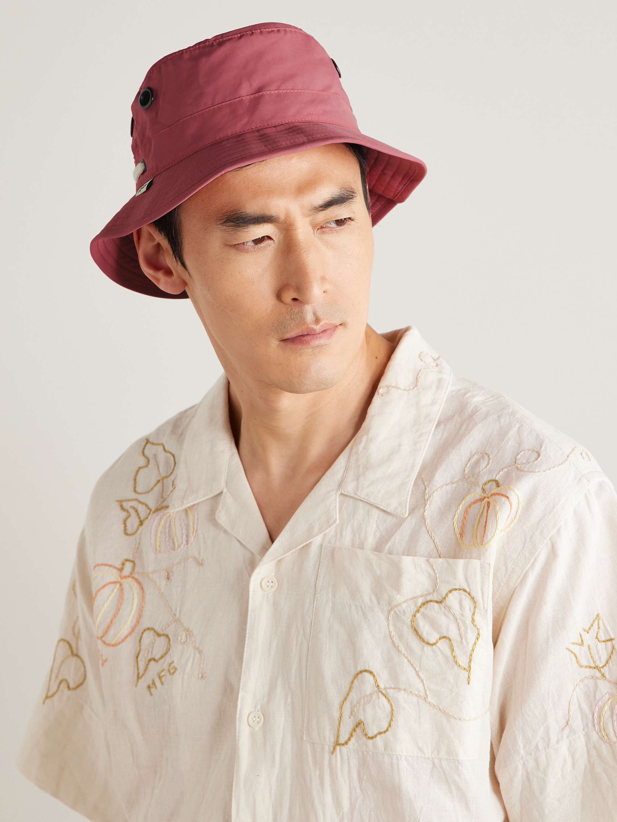 ERDEM Floral-Print Cotton-Blend Canvas Bucket Hat for Men | MR PORTER