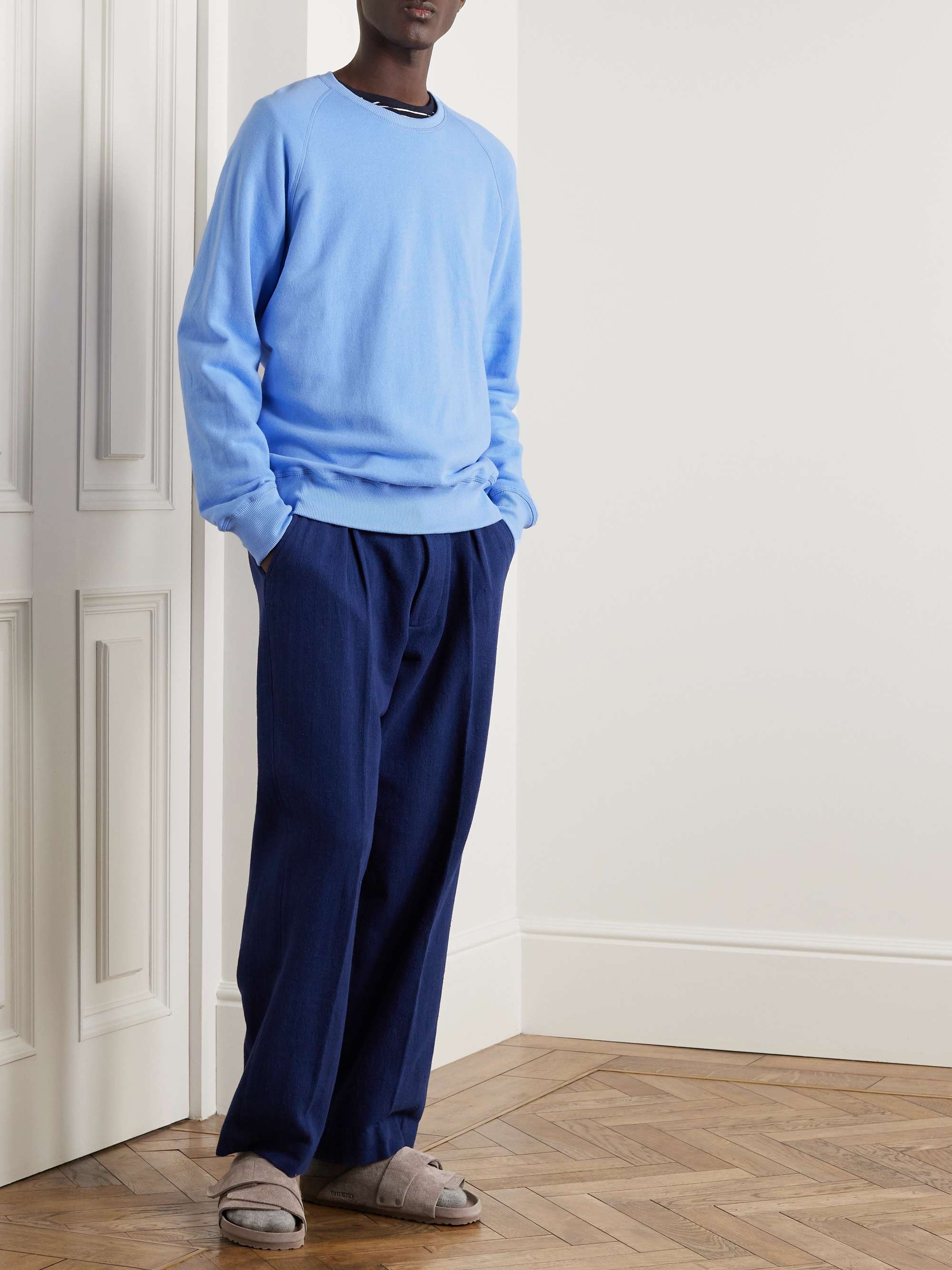 BATHER Organic Cotton-Jersey Sweatshirt for Men | MR PORTER