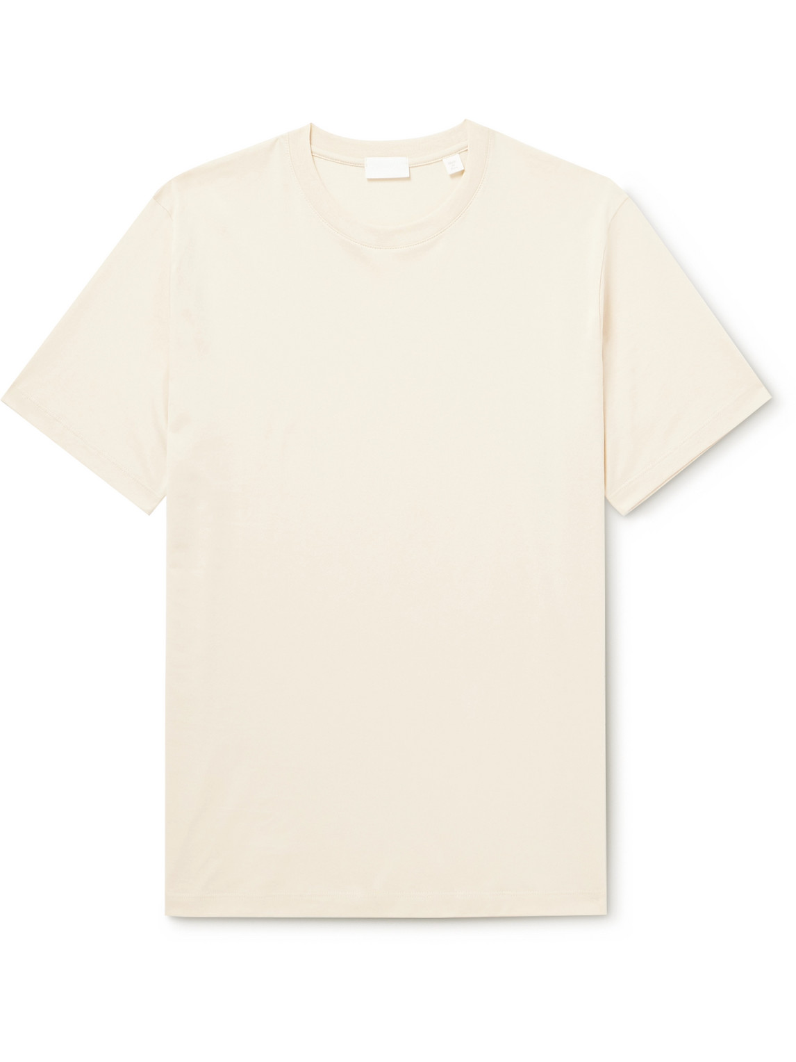 Håndværk Pima Cotton-jersey T-shirt In Neutrals