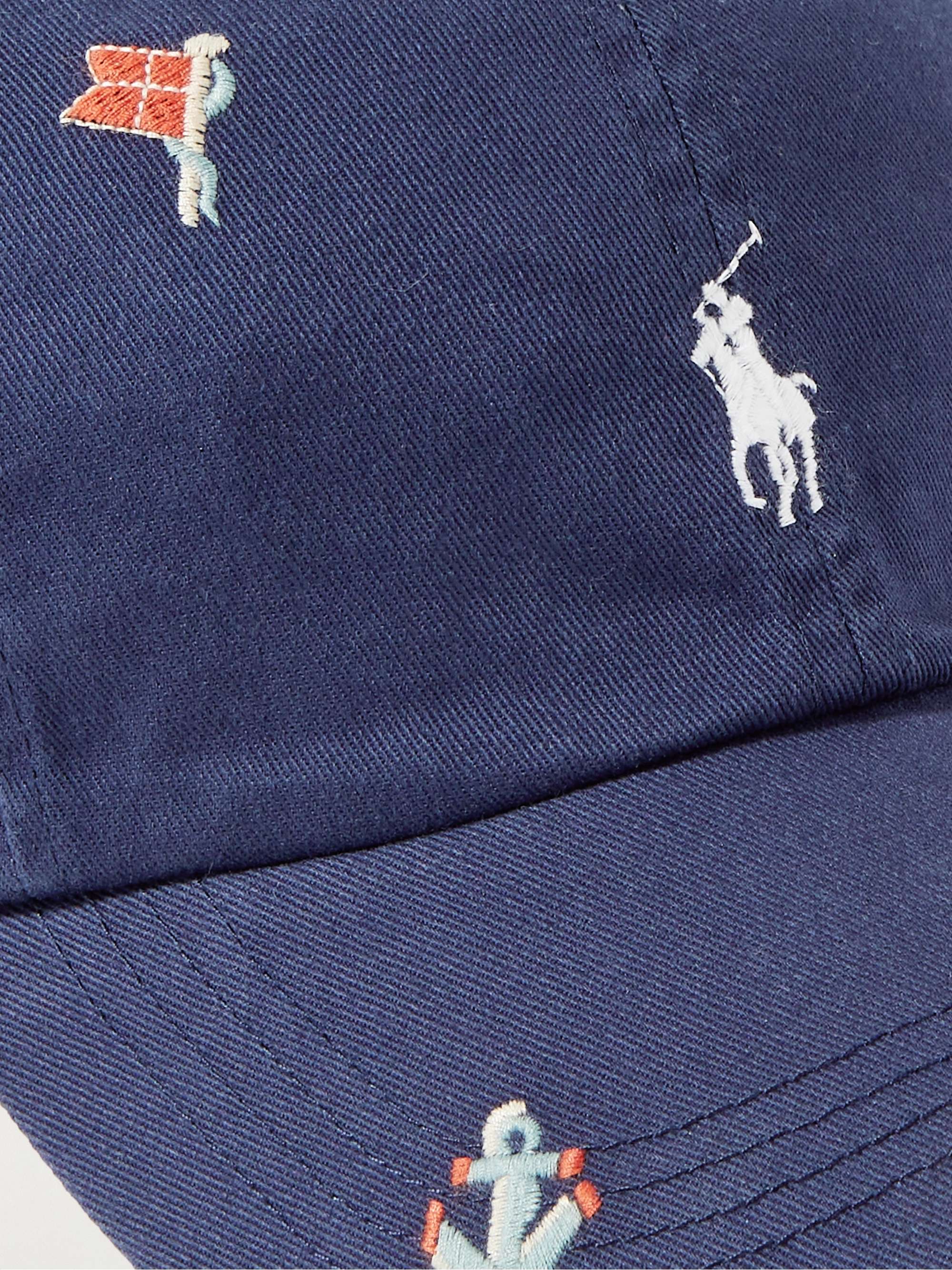 Signature Polo With Embroidery - Luxury Blue