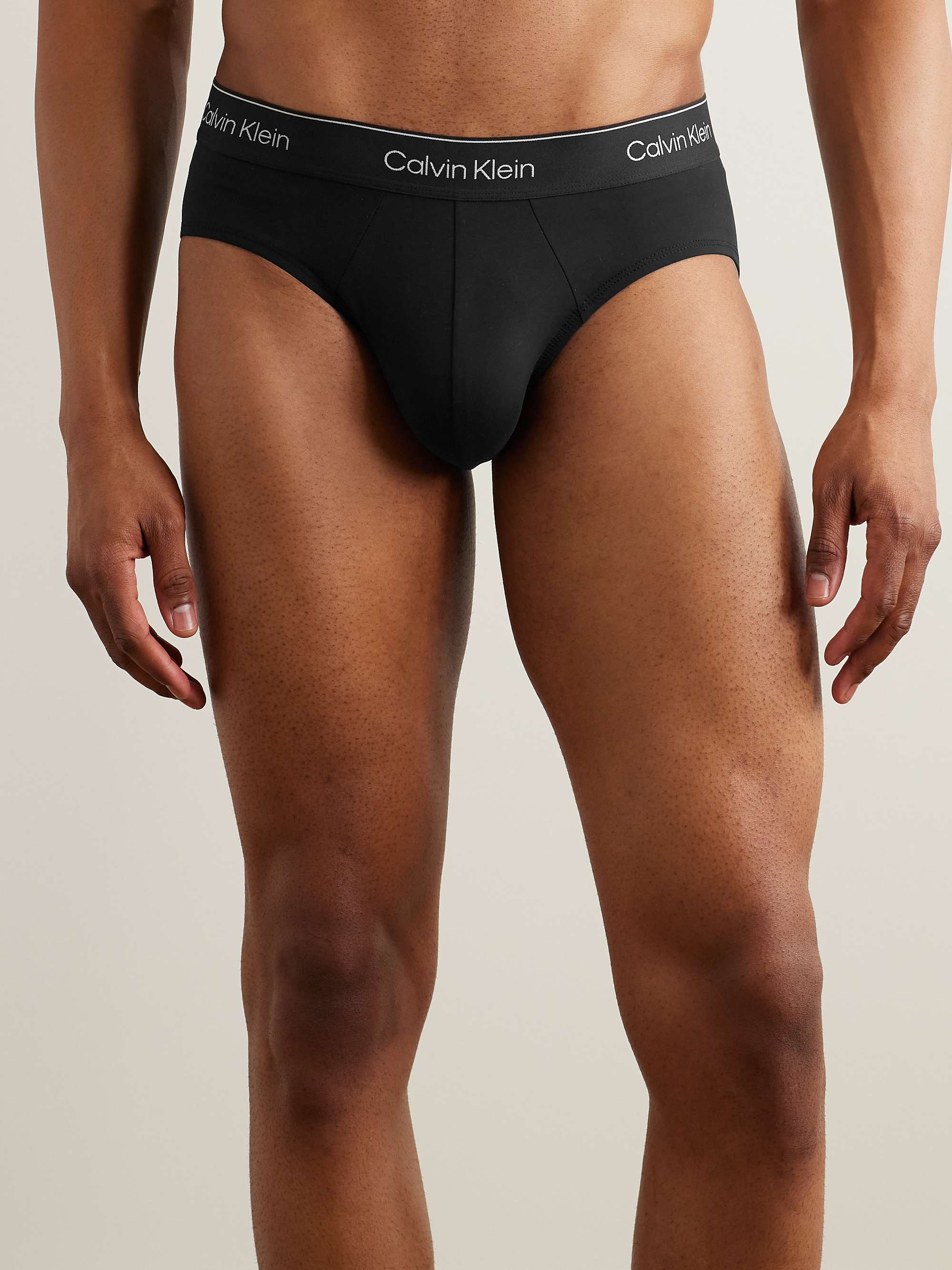 Buy Calvin Klein Underwear Microfibre Stretch Hip Briefs 