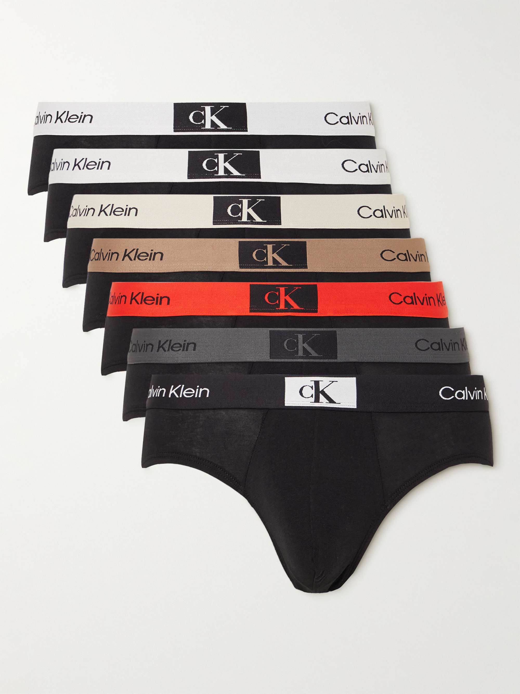 Buy Calvin Klein Underwear Men Red Elasticized Waistband Solid