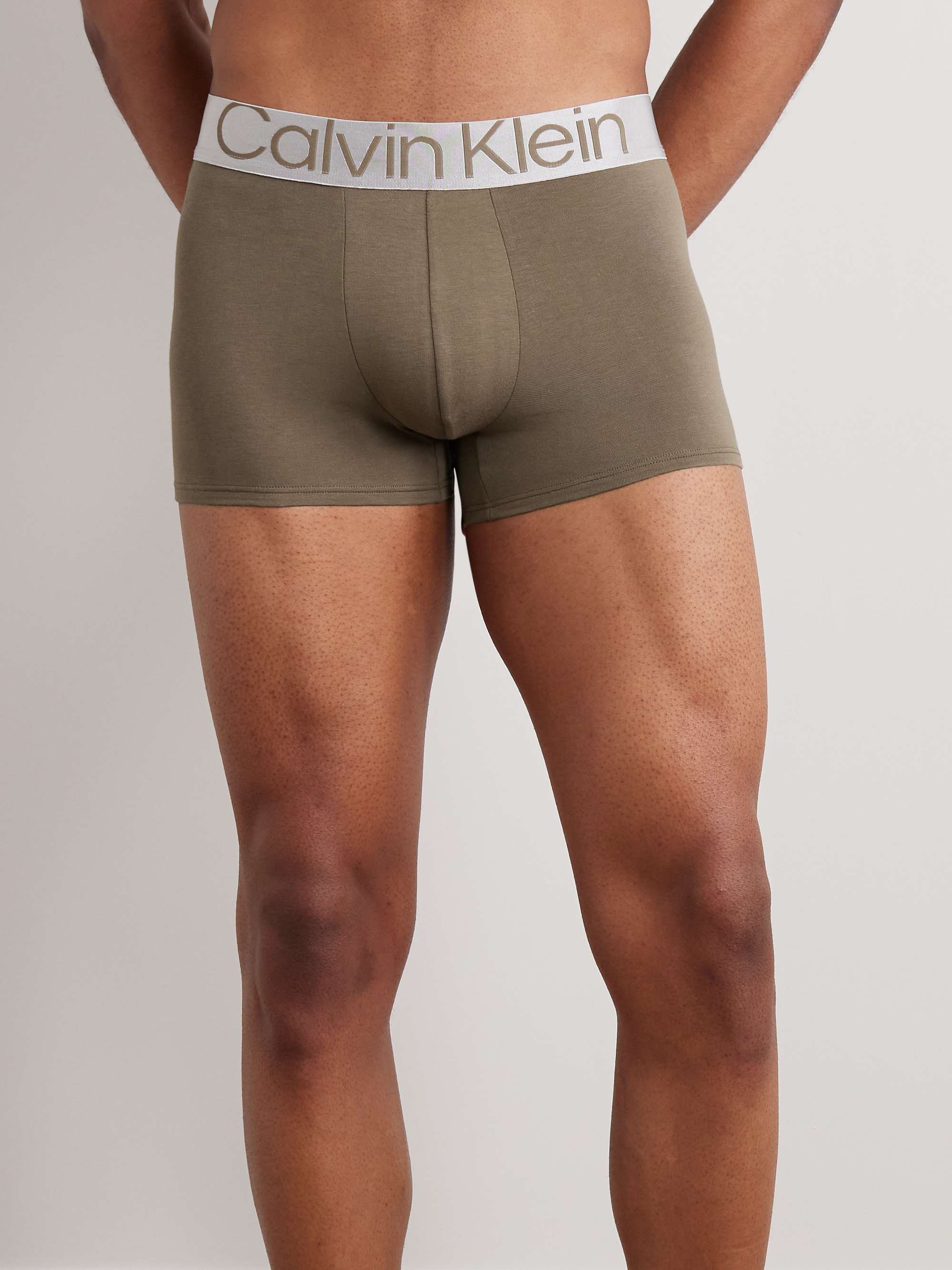 Three-Pack Stretch-Cotton Boxer Briefs