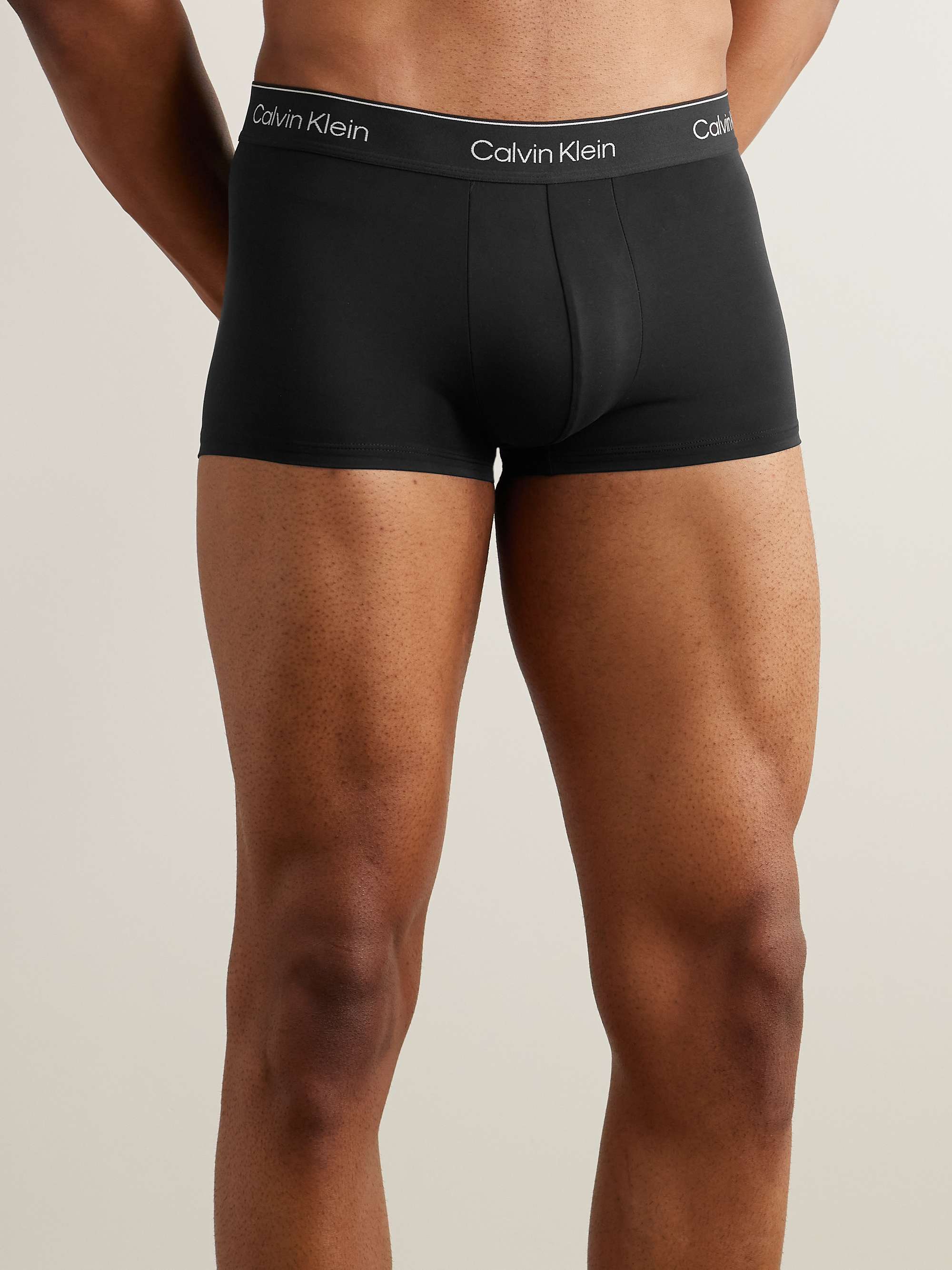 Low-Rise Stretch-Cotton Boxer Briefs