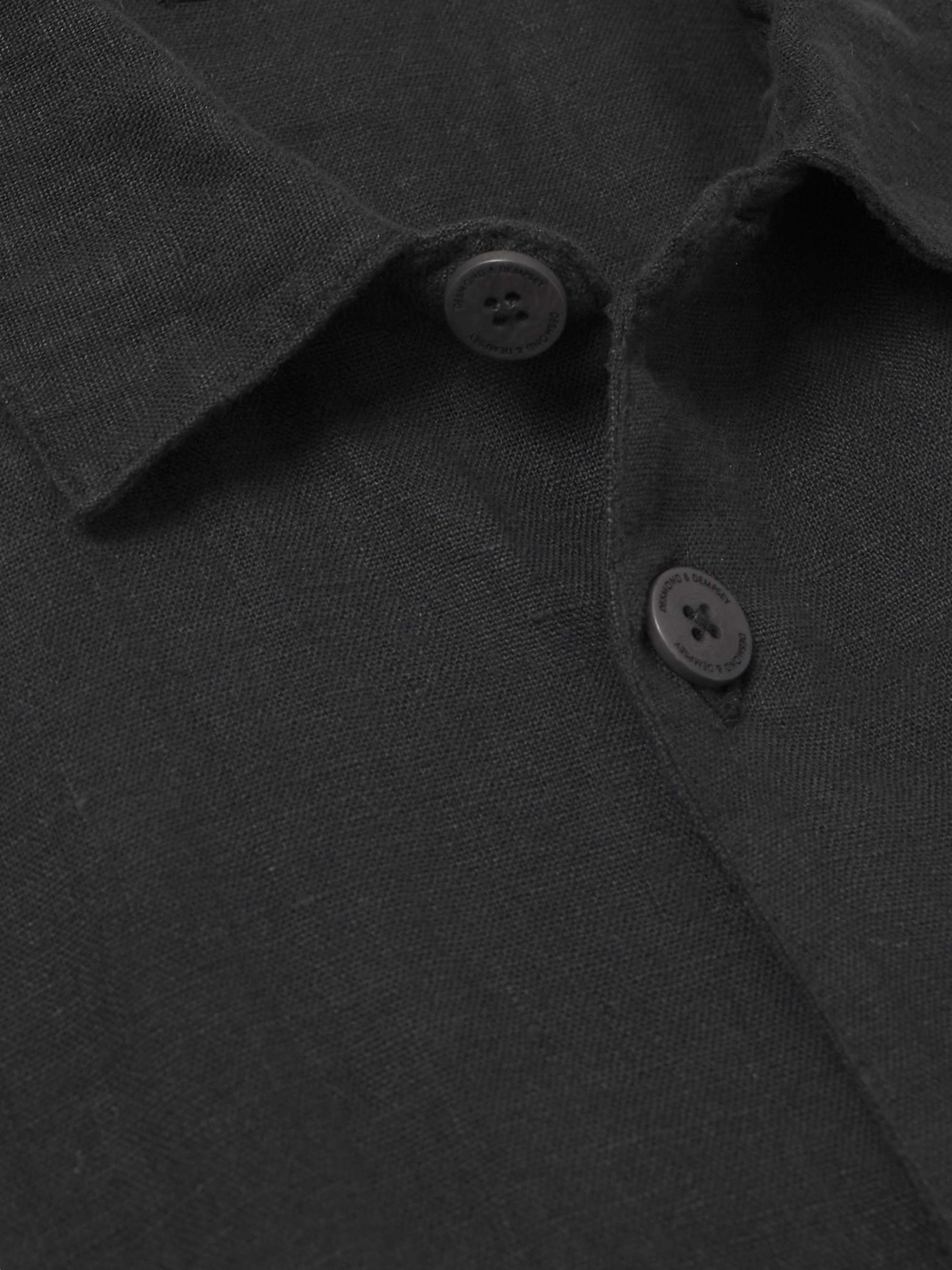 DESMOND & DEMPSEY Linen Pyjama Set