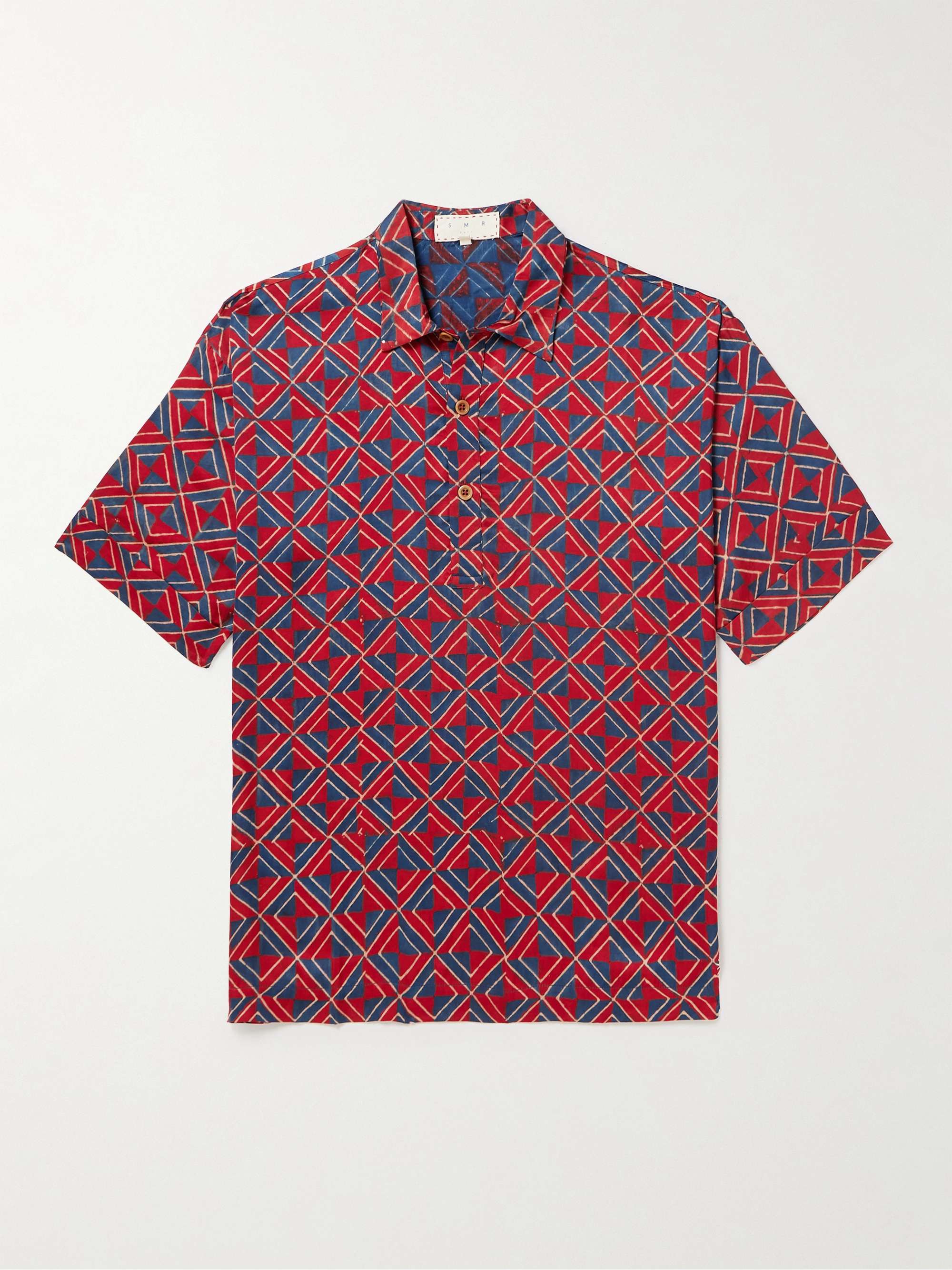 SMR DAYS Benniras Printed Cotton-Twill Polo Shirt for Men | MR PORTER