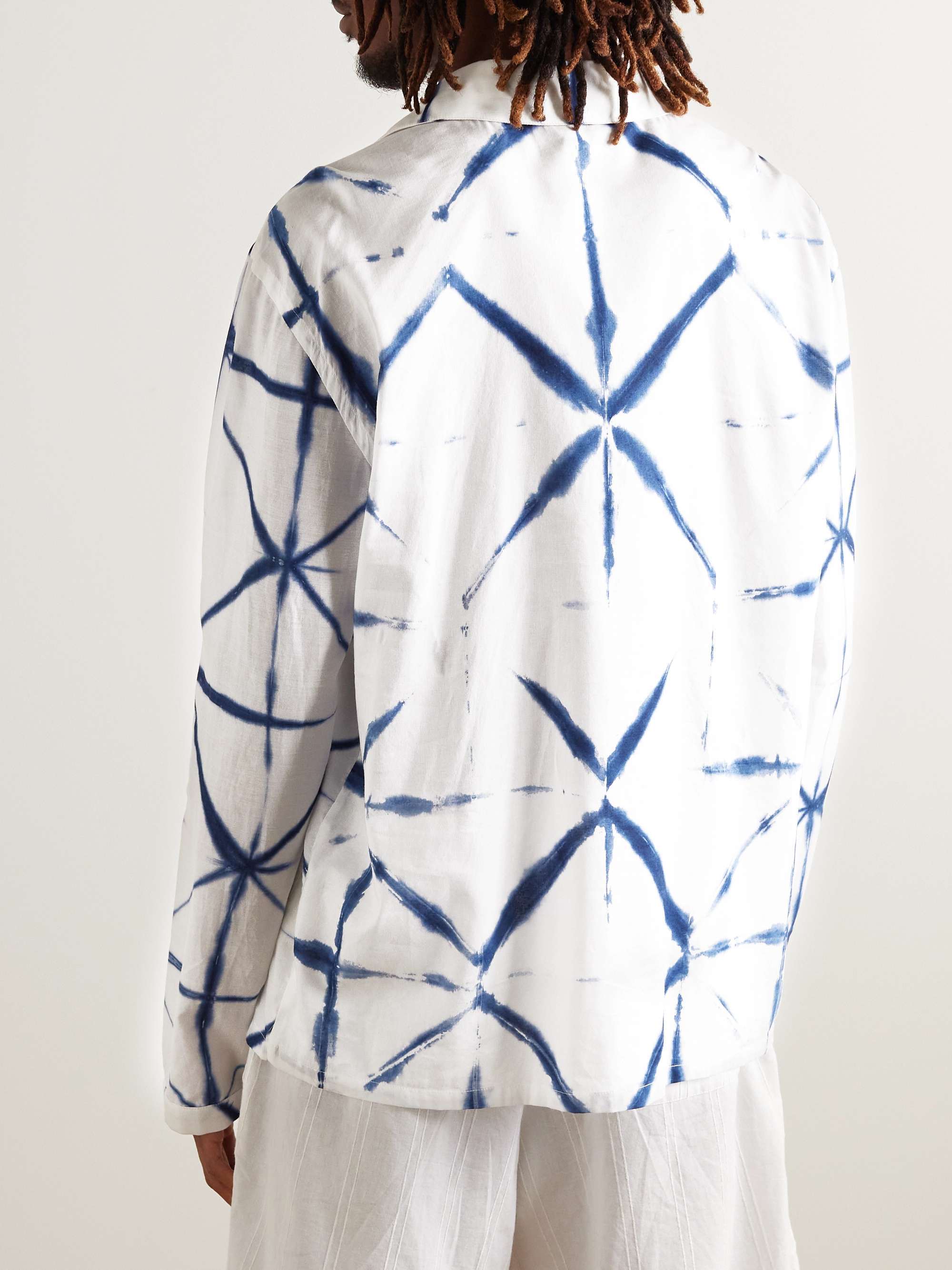 SMR DAYS Arpoador Printed Cotton-Twill Shirt Jacket