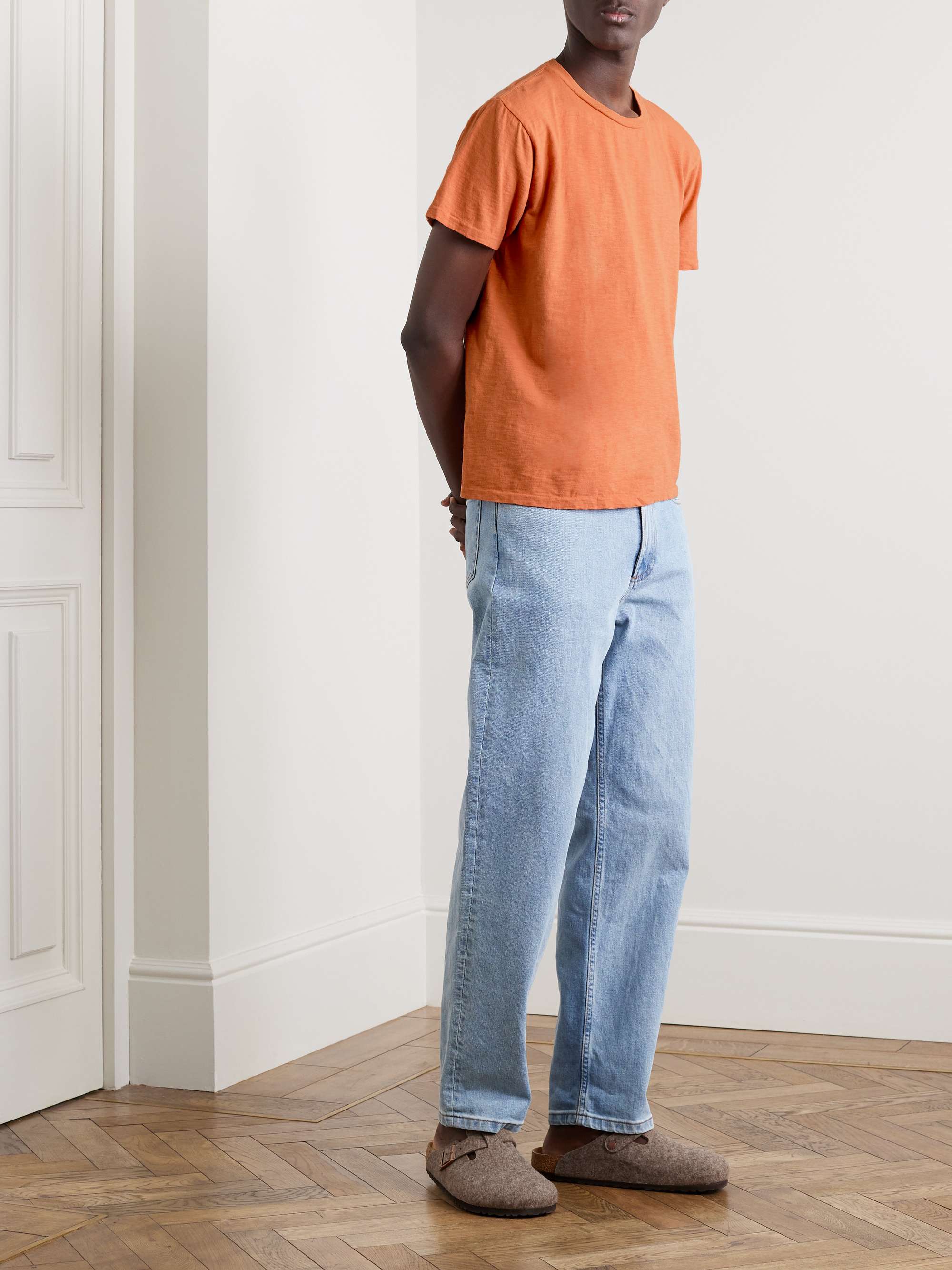 VELVA SHEEN SlimFit Slub CottonJersey TShirt for Men MR PORTER